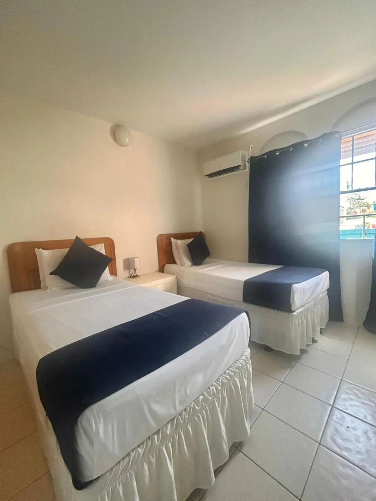 Bed in Seaview Beach Hotel