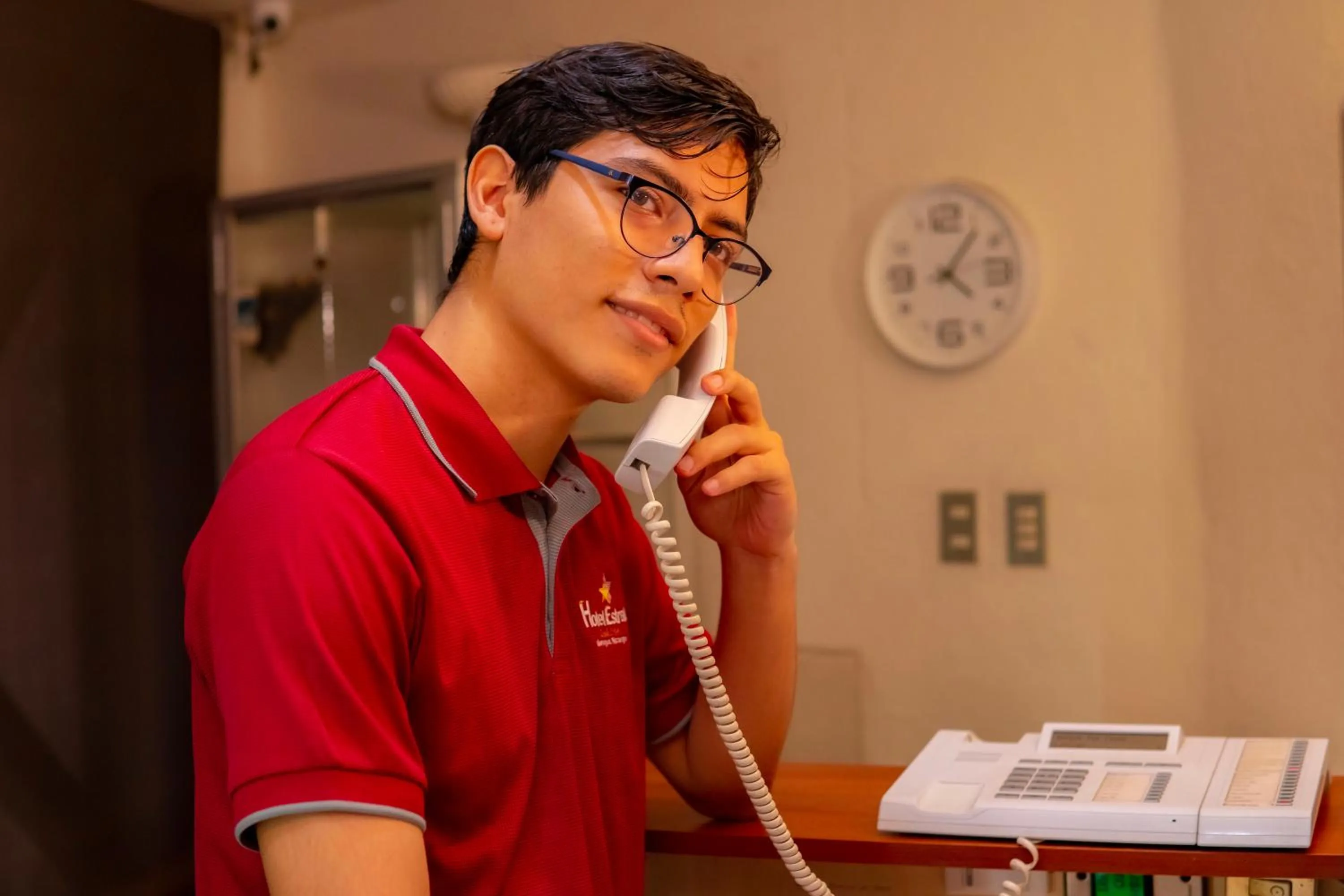 Lobby or reception in Hotel Estrella