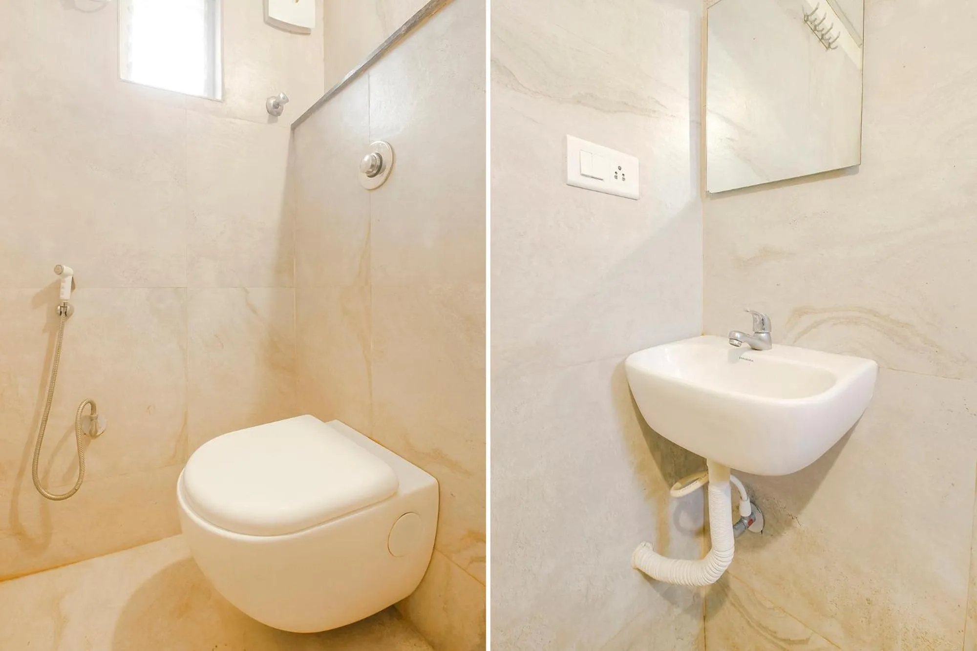 Bathroom in Via Corner Courtyard - Nr Botanical Garden, Kondapur