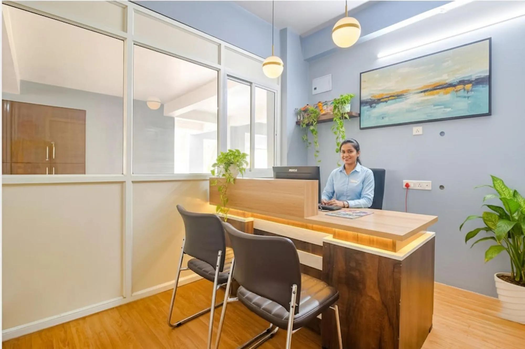 Lobby or reception in Via Corner Courtyard - Nr Botanical Garden, Kondapur