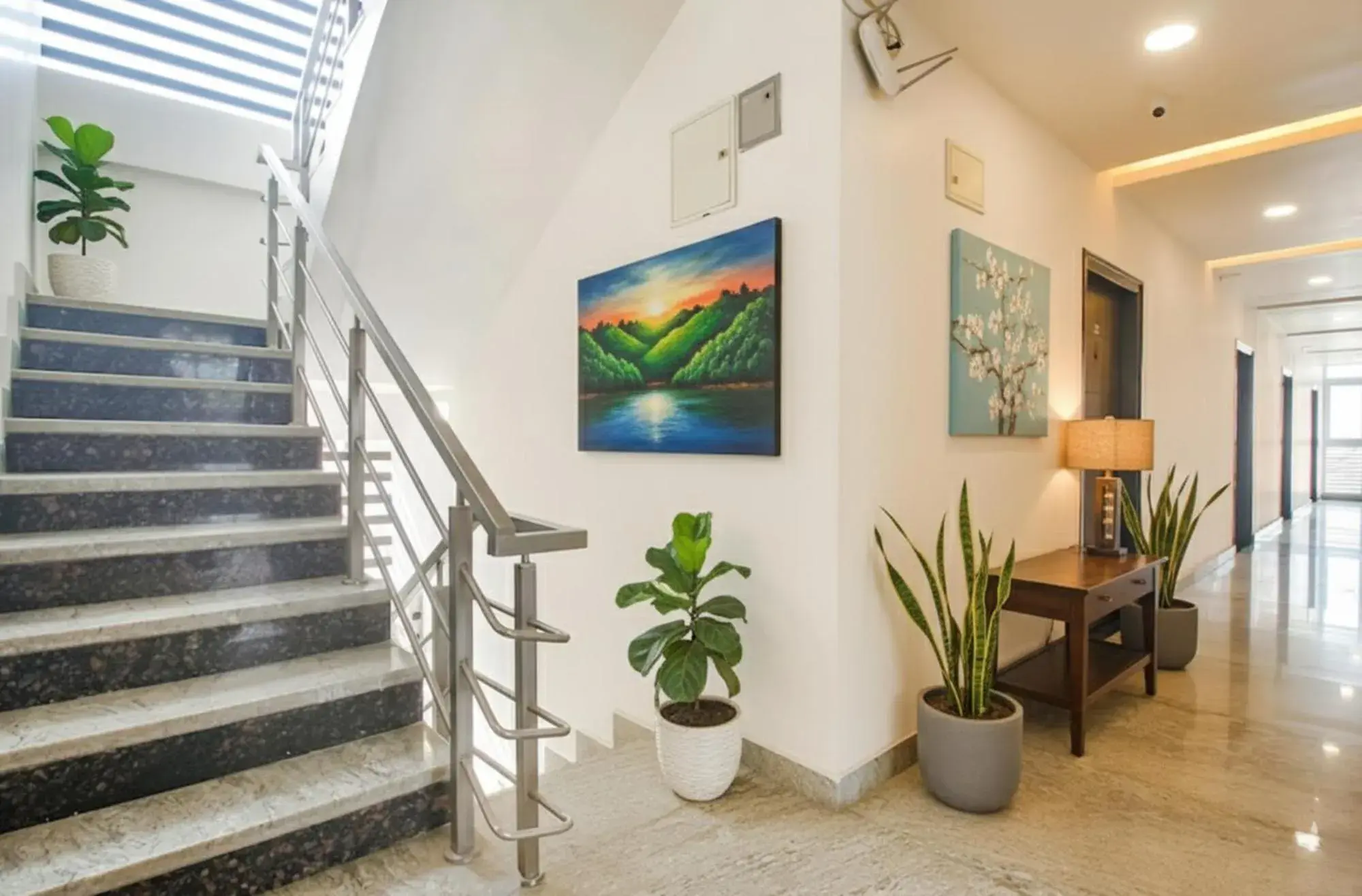 Lobby or reception in Via Corner Courtyard - Nr Botanical Garden, Kondapur Lobby or reception in Via Corner Courtyard - Nr Botanical Garden, Kondapur