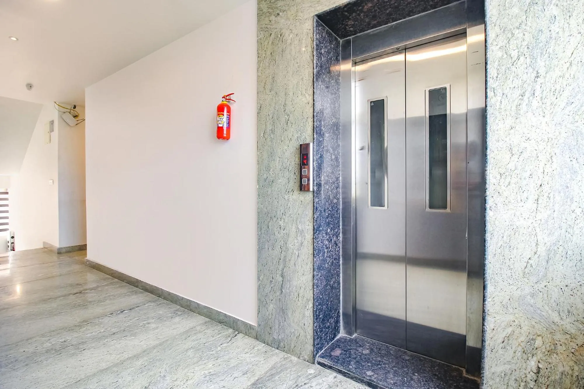 elevator in Via Corner Courtyard - Nr Botanical Garden, Kondapur