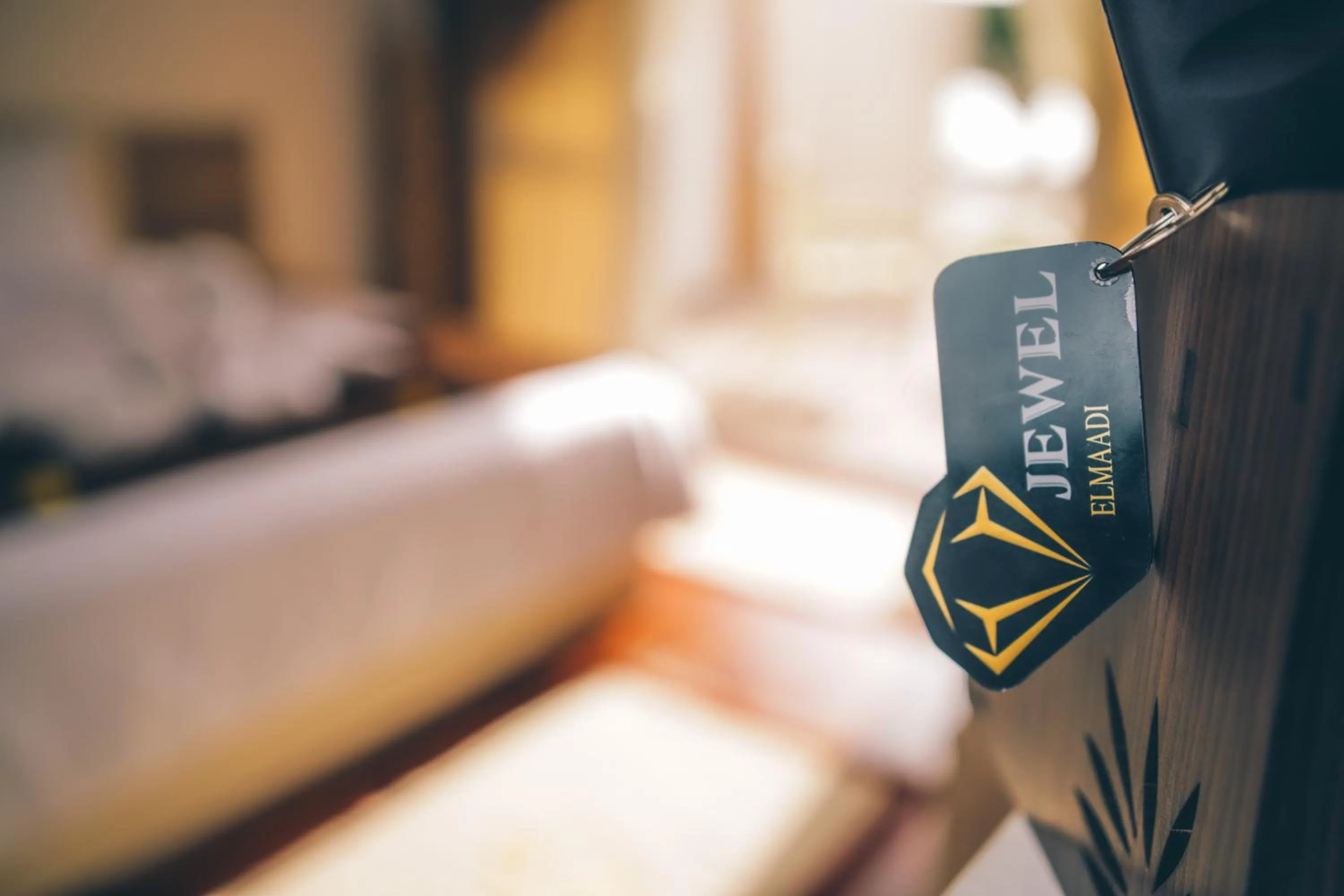 Property logo or sign, Bed in Jewel Maadi Cabins and Club