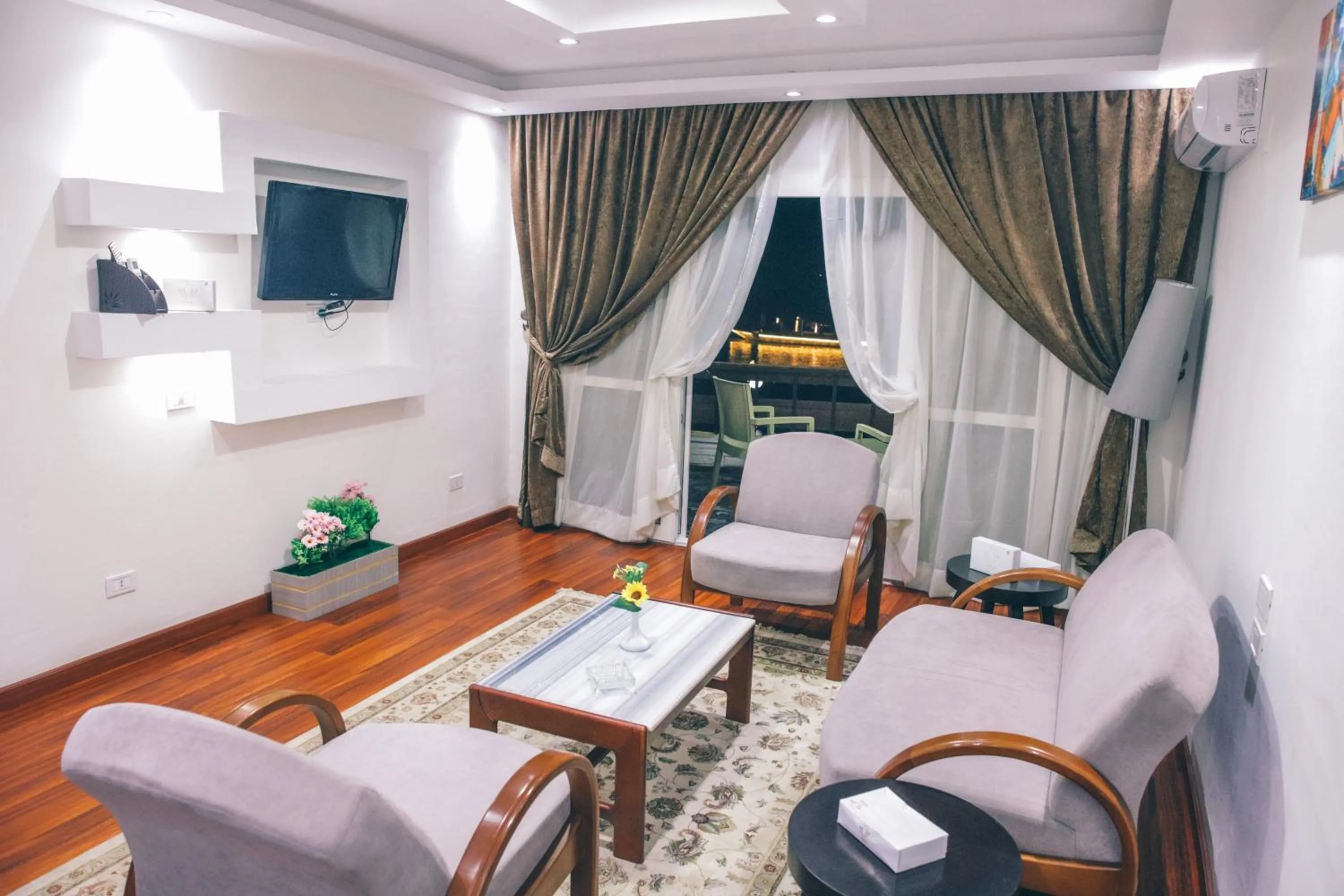 Living room in Jewel Maadi Cabins and Club