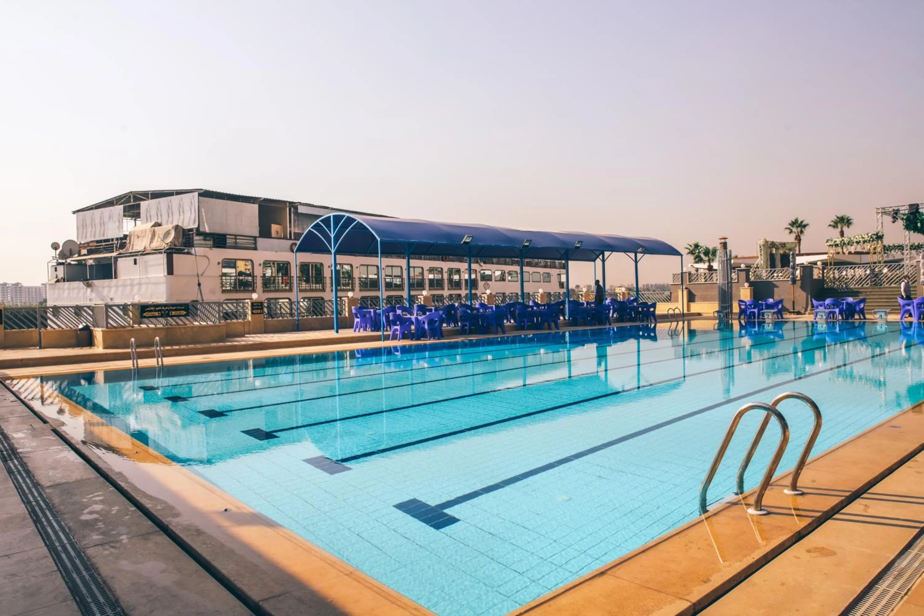 Swimming pool in Jewel Maadi Cabins and Club