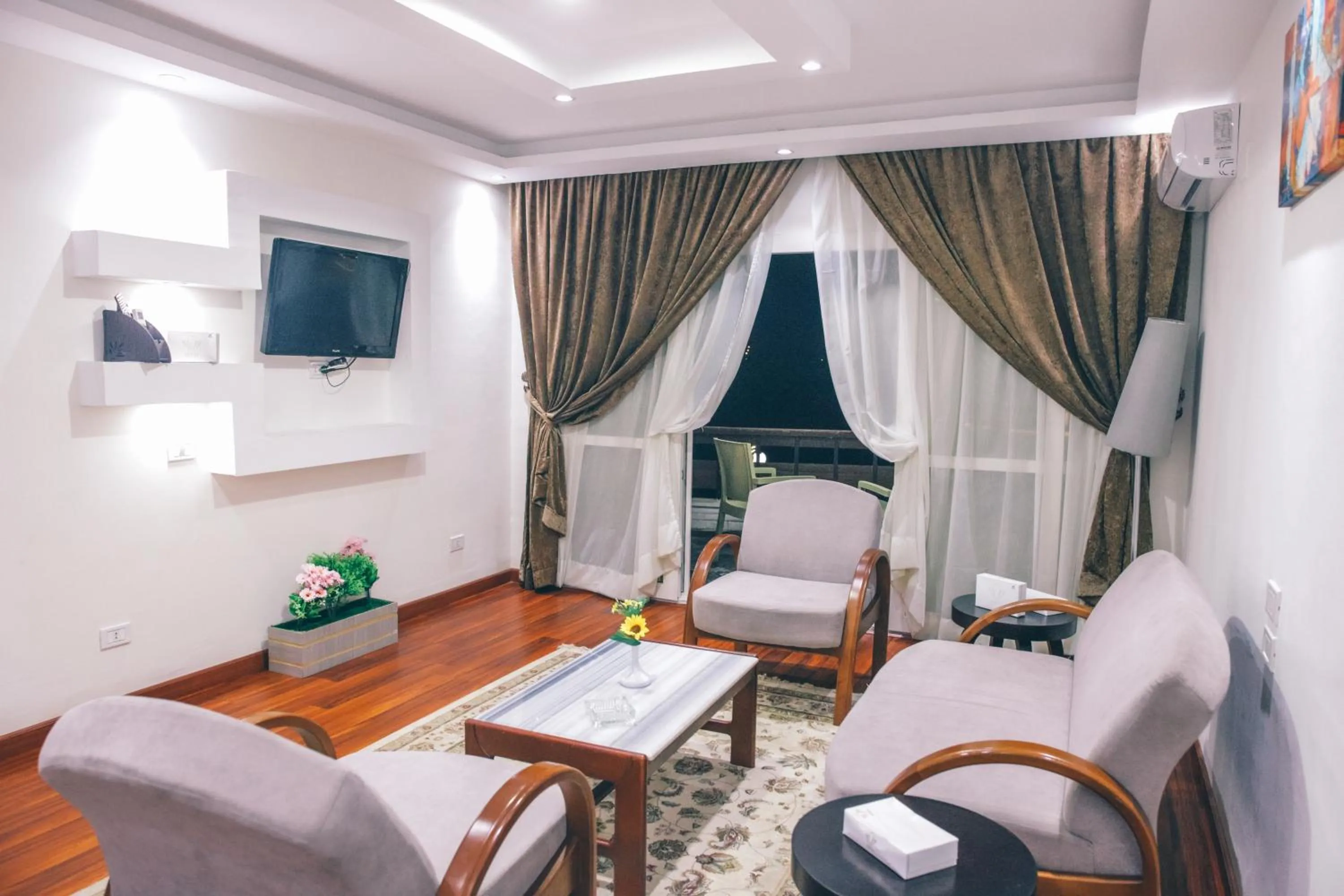 Living room in Jewel Maadi Cabins and Club