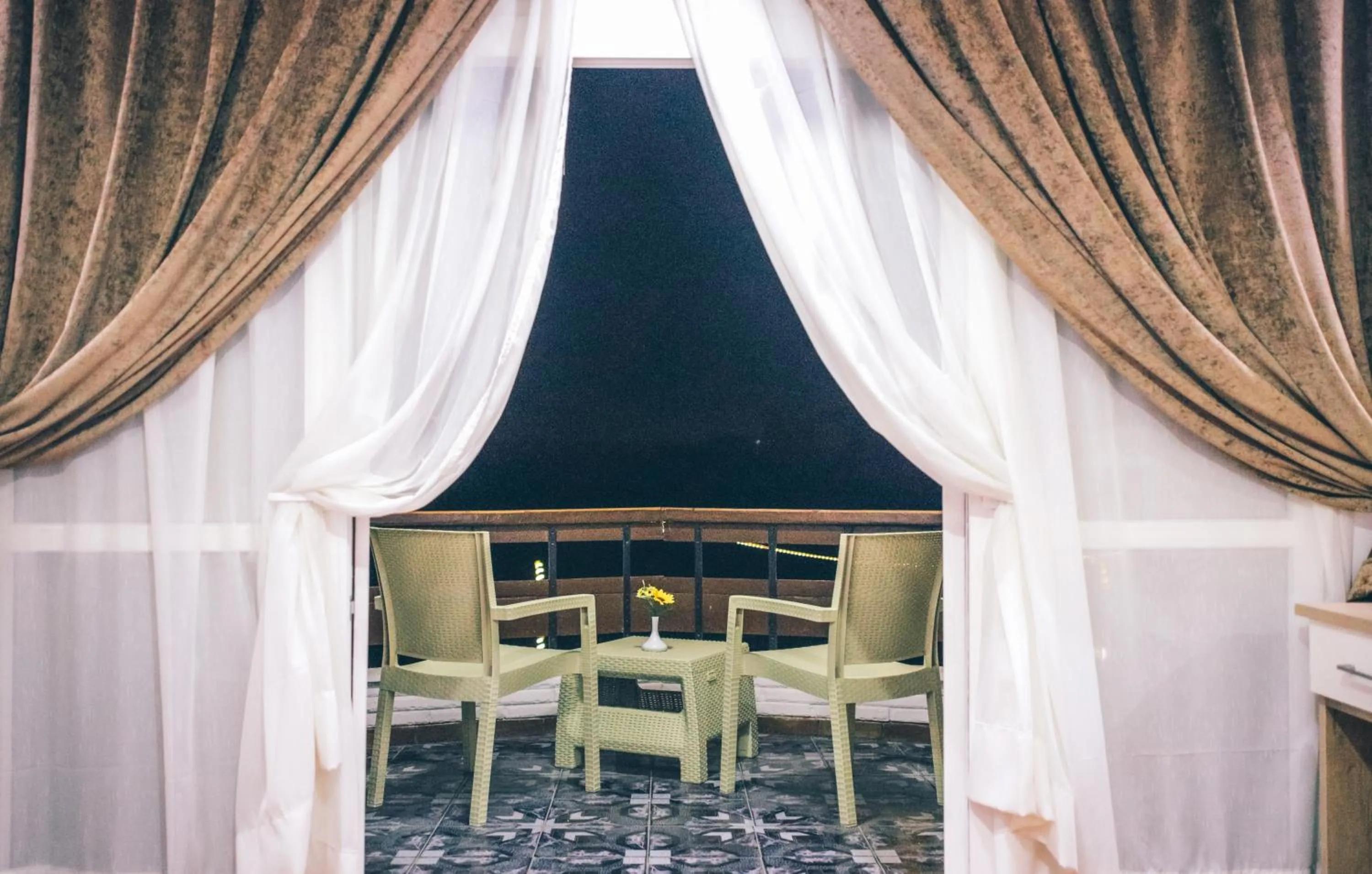 Patio in Jewel Maadi Cabins and Club