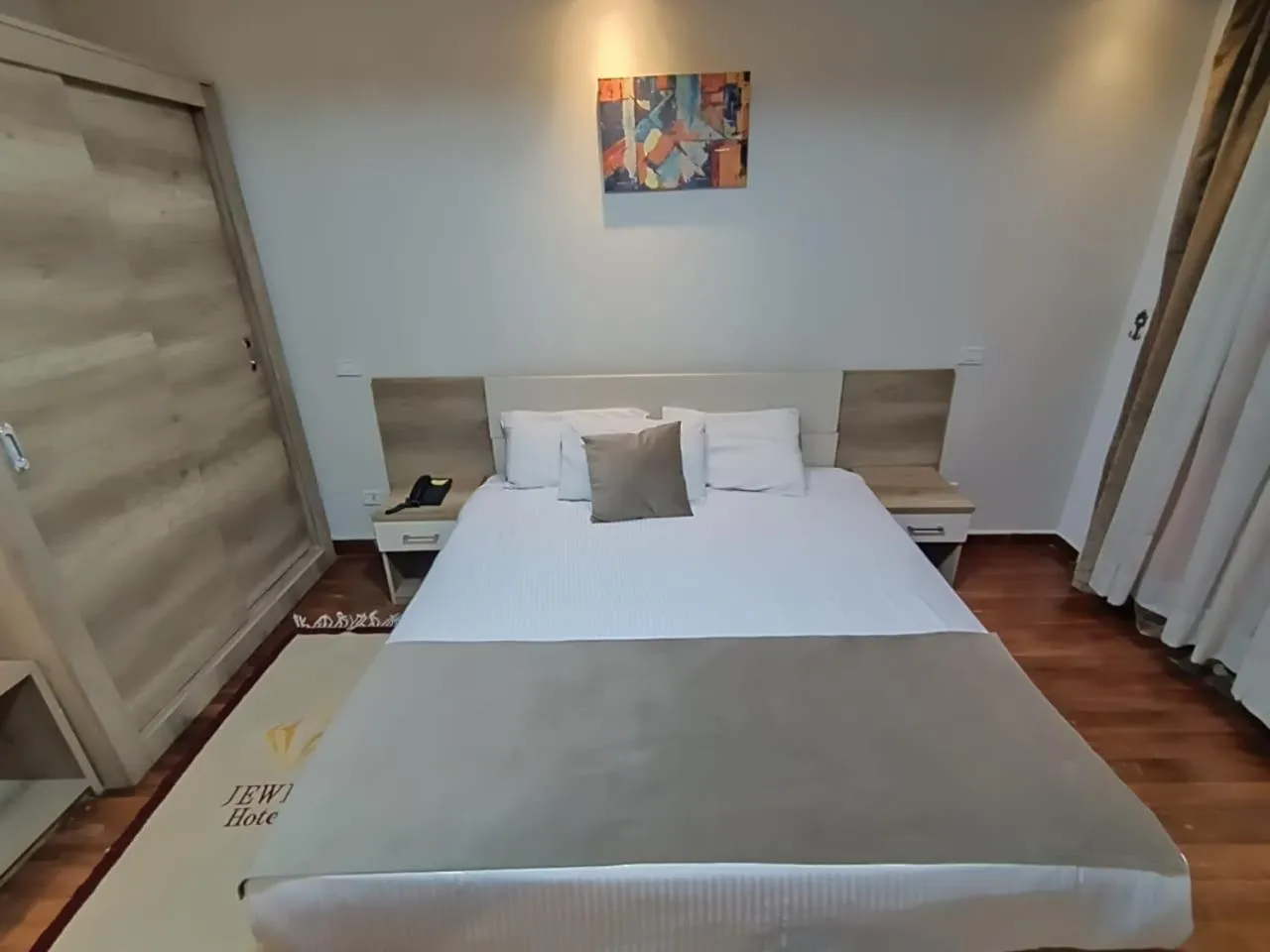 Bed in Jewel Maadi Cabins and Club