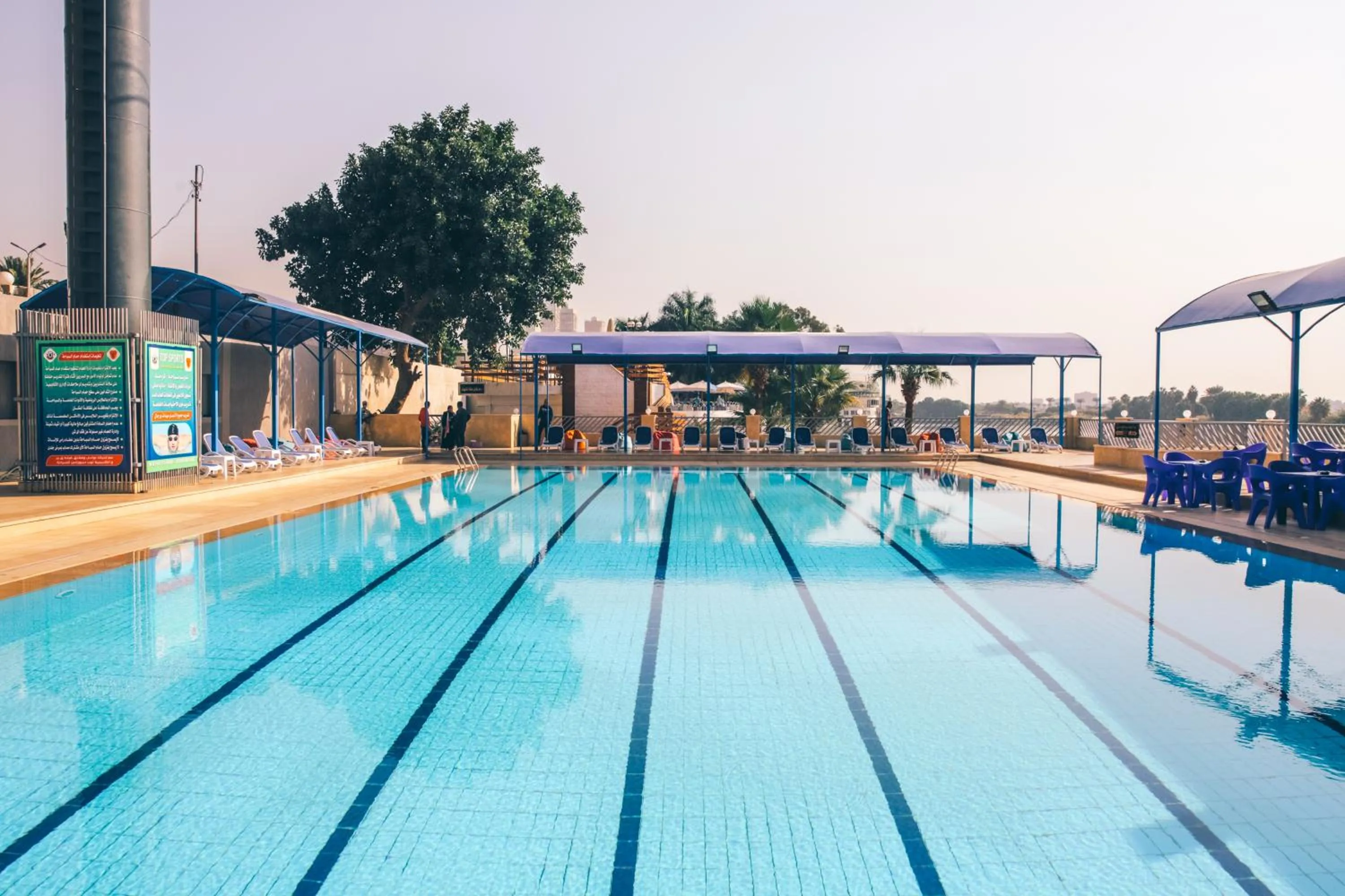 Swimming pool in Jewel Maadi Cabins and Club