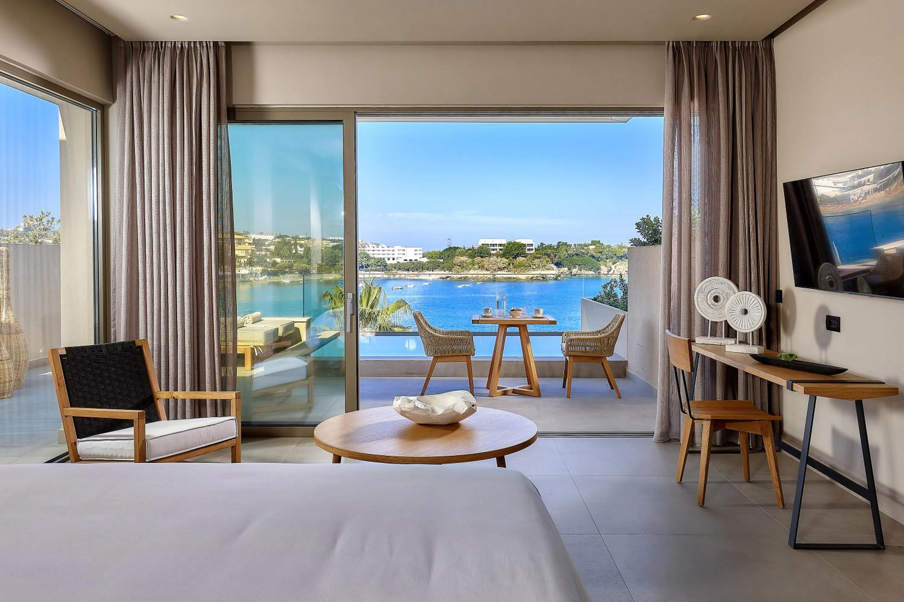 Balcony/Terrace in Castello Infinity Suites - Adults Only