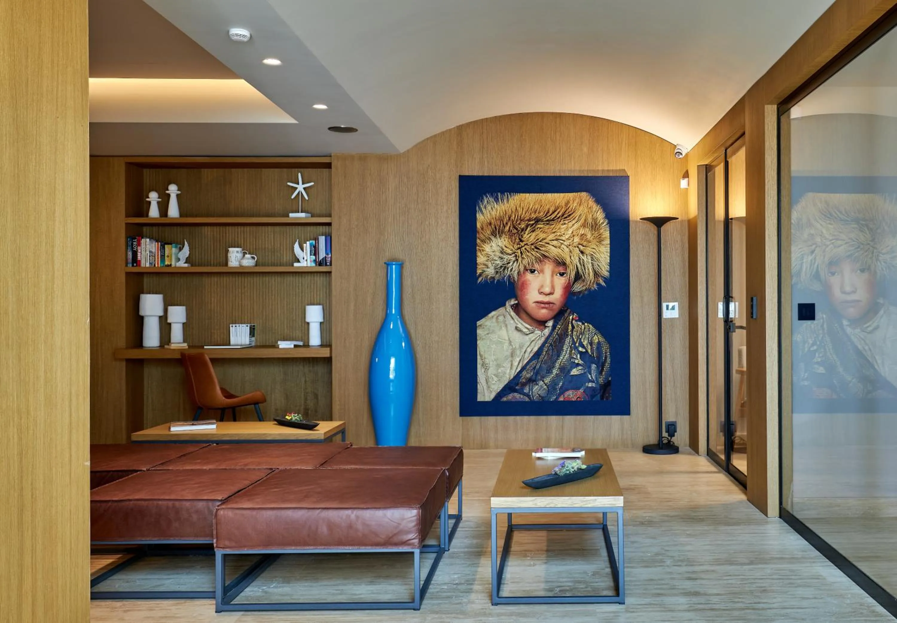 Communal lounge/ TV room in Castello Infinity Suites - Adults Only