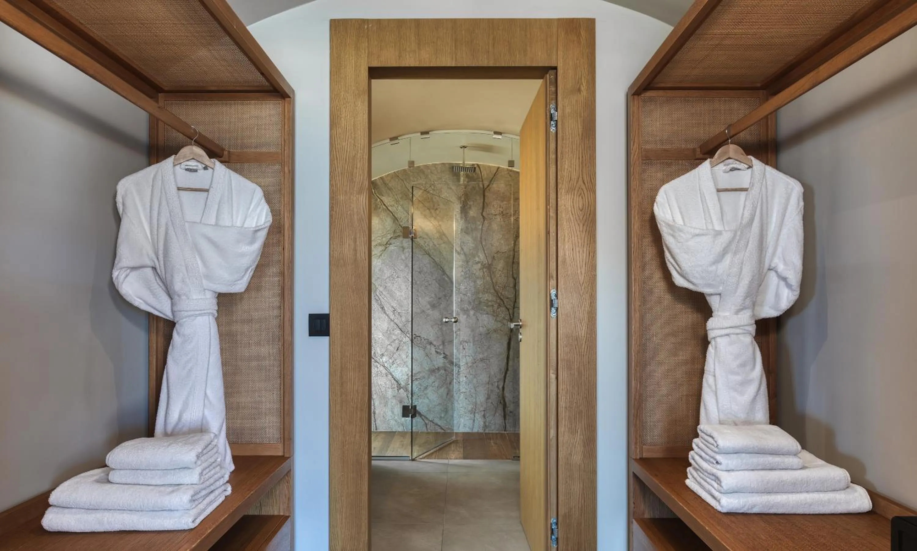 Shower in Castello Infinity Suites - Adults Only