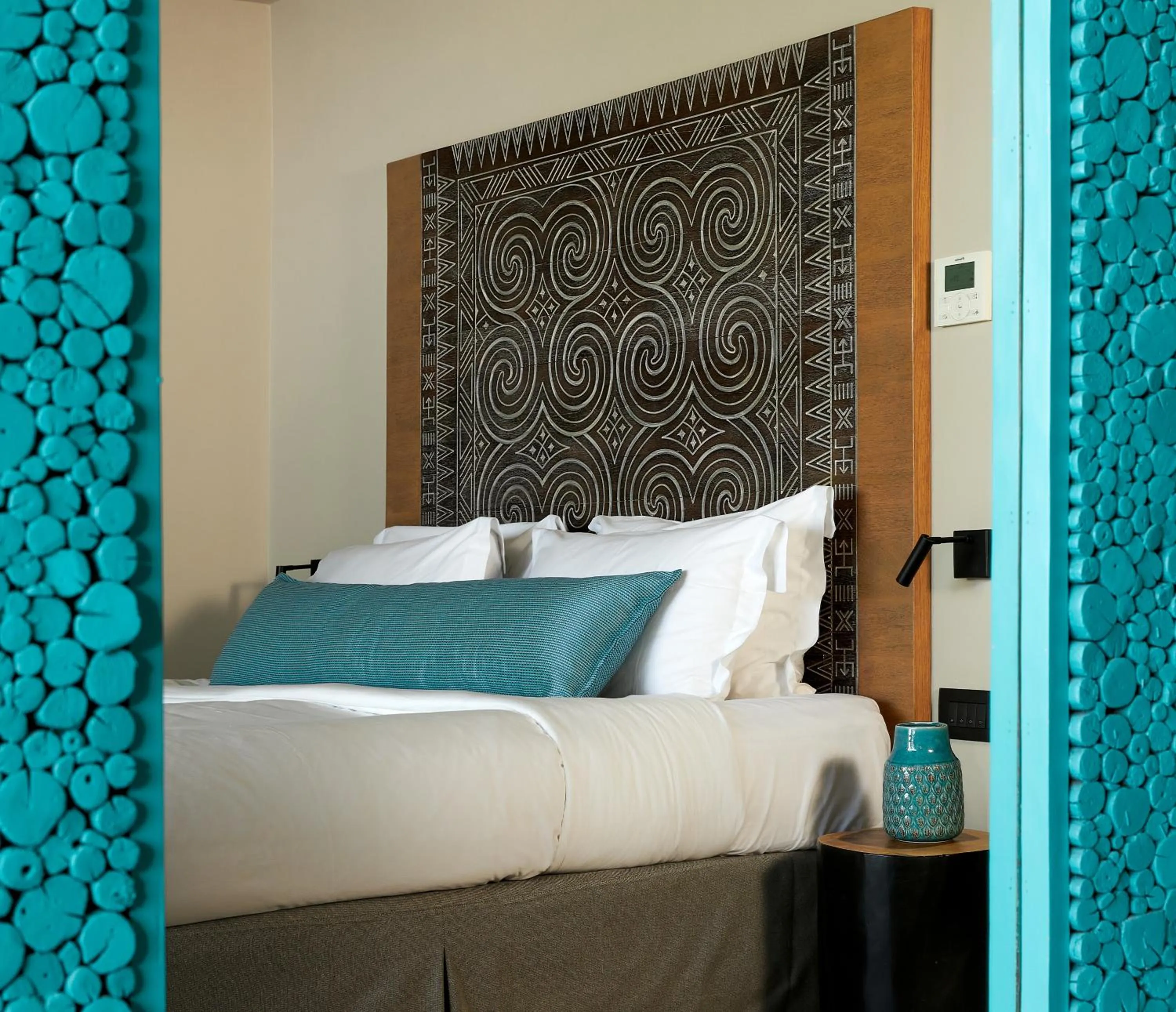 Bed in Castello Infinity Suites - Adults Only