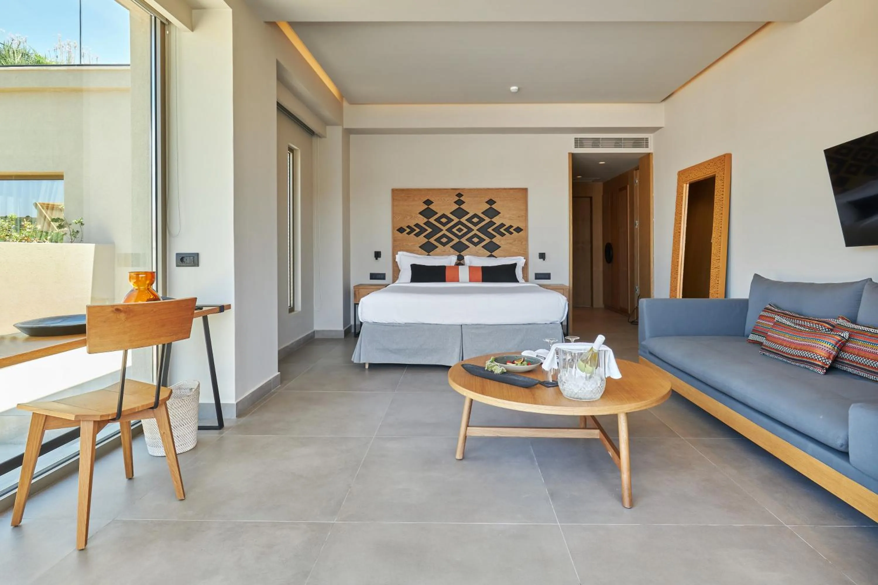 Bed in Castello Infinity Suites - Adults Only