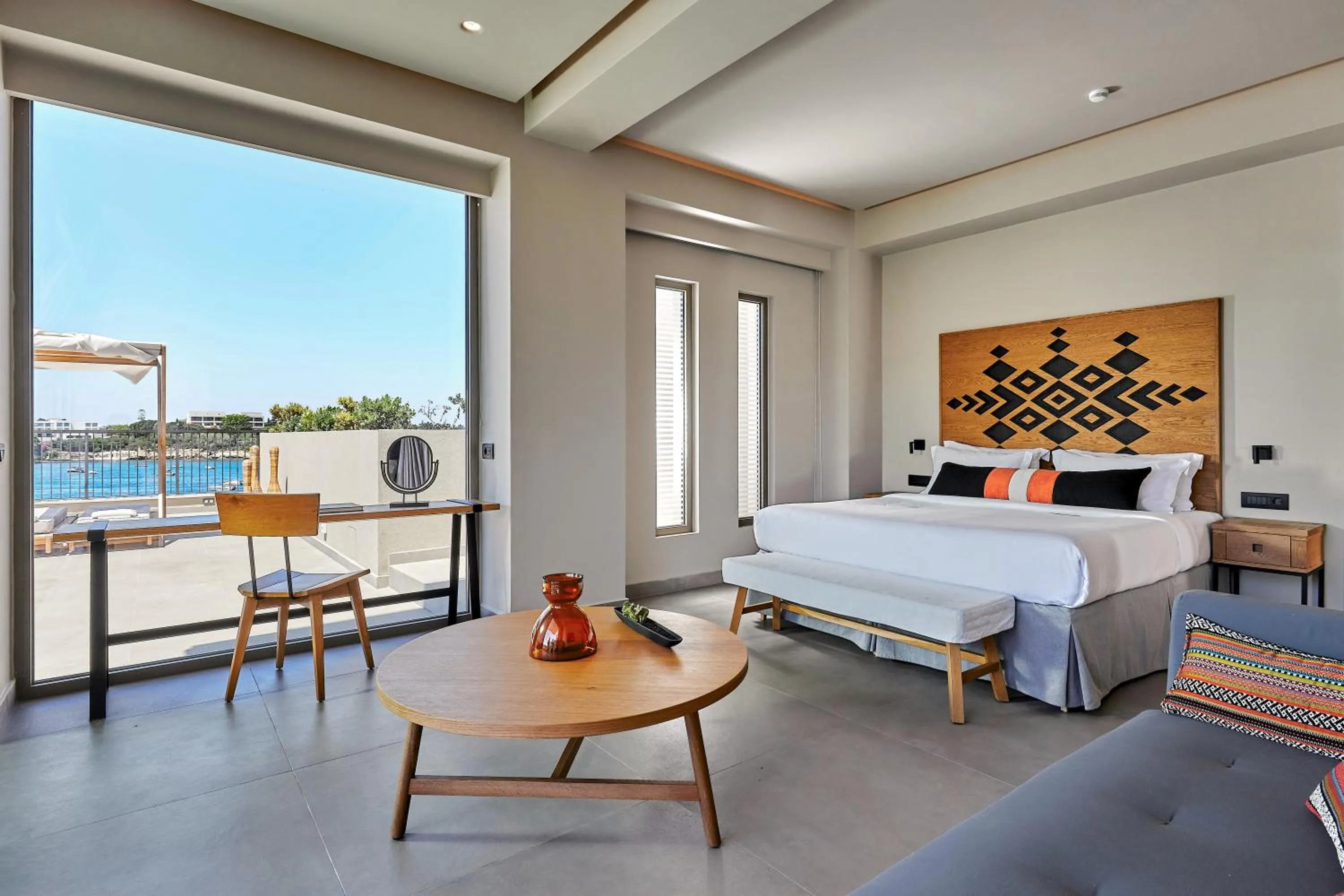 Bed in Castello Infinity Suites - Adults Only