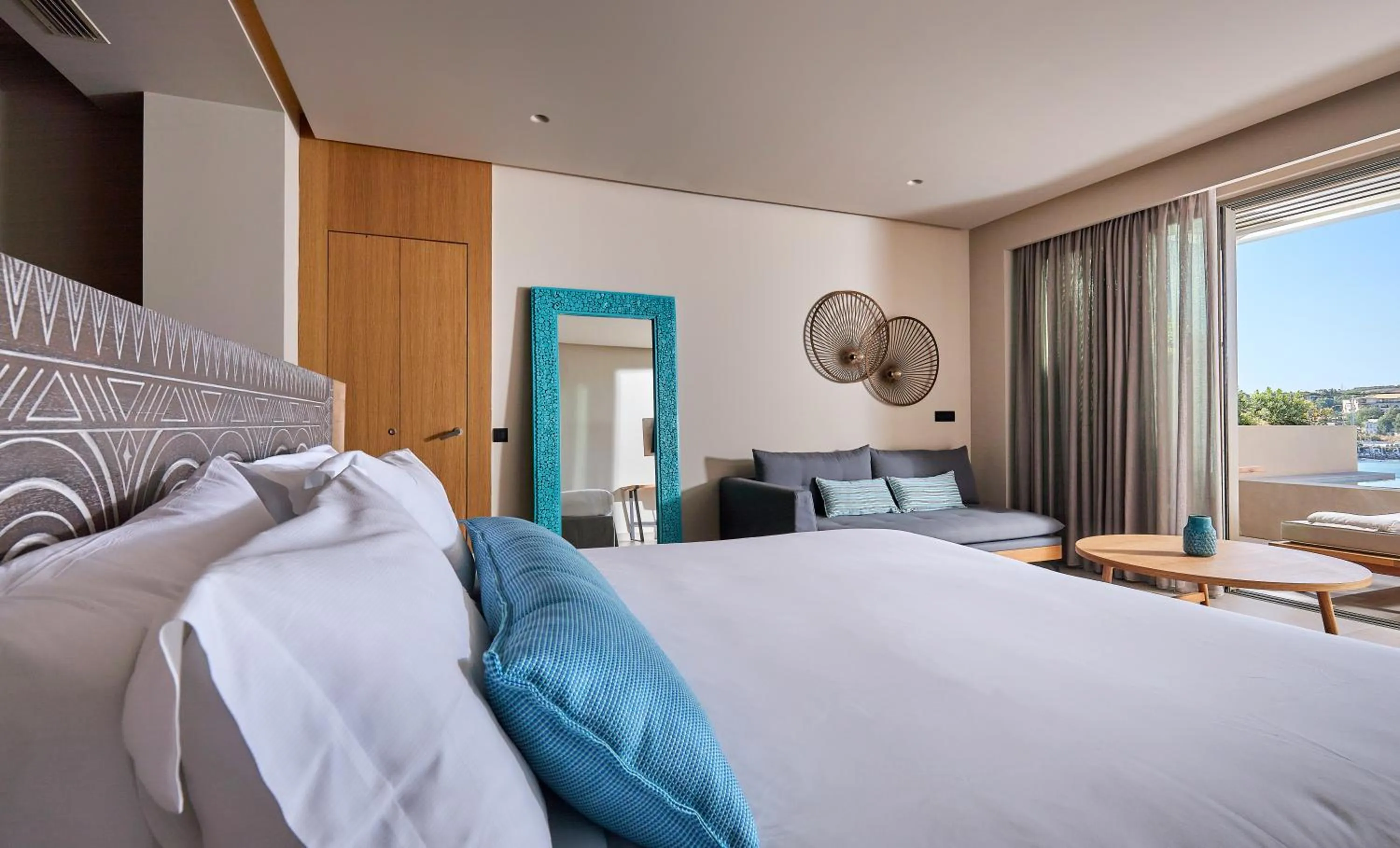 Bed in Castello Infinity Suites - Adults Only