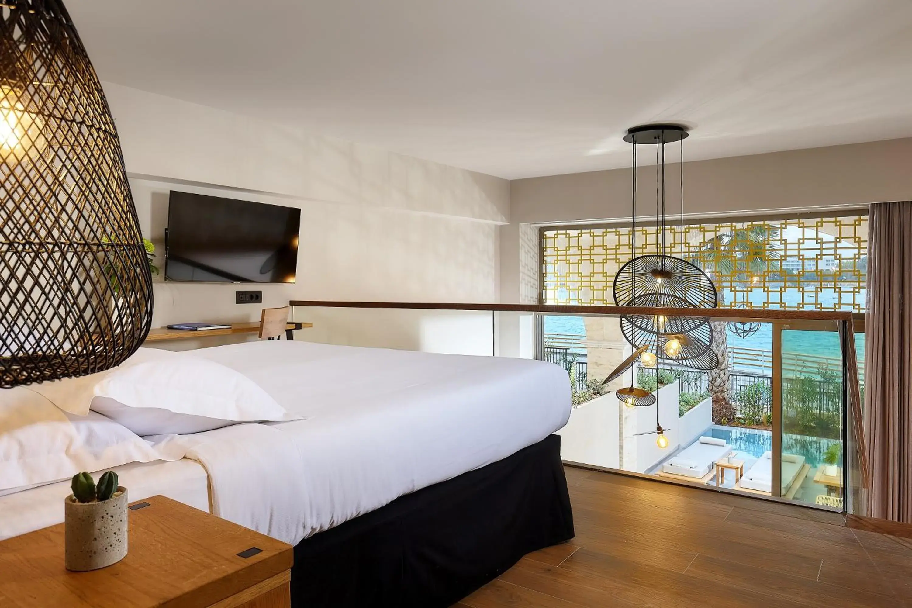 Bed in Castello Infinity Suites - Adults Only Bed in Castello Infinity Suites - Adults Only