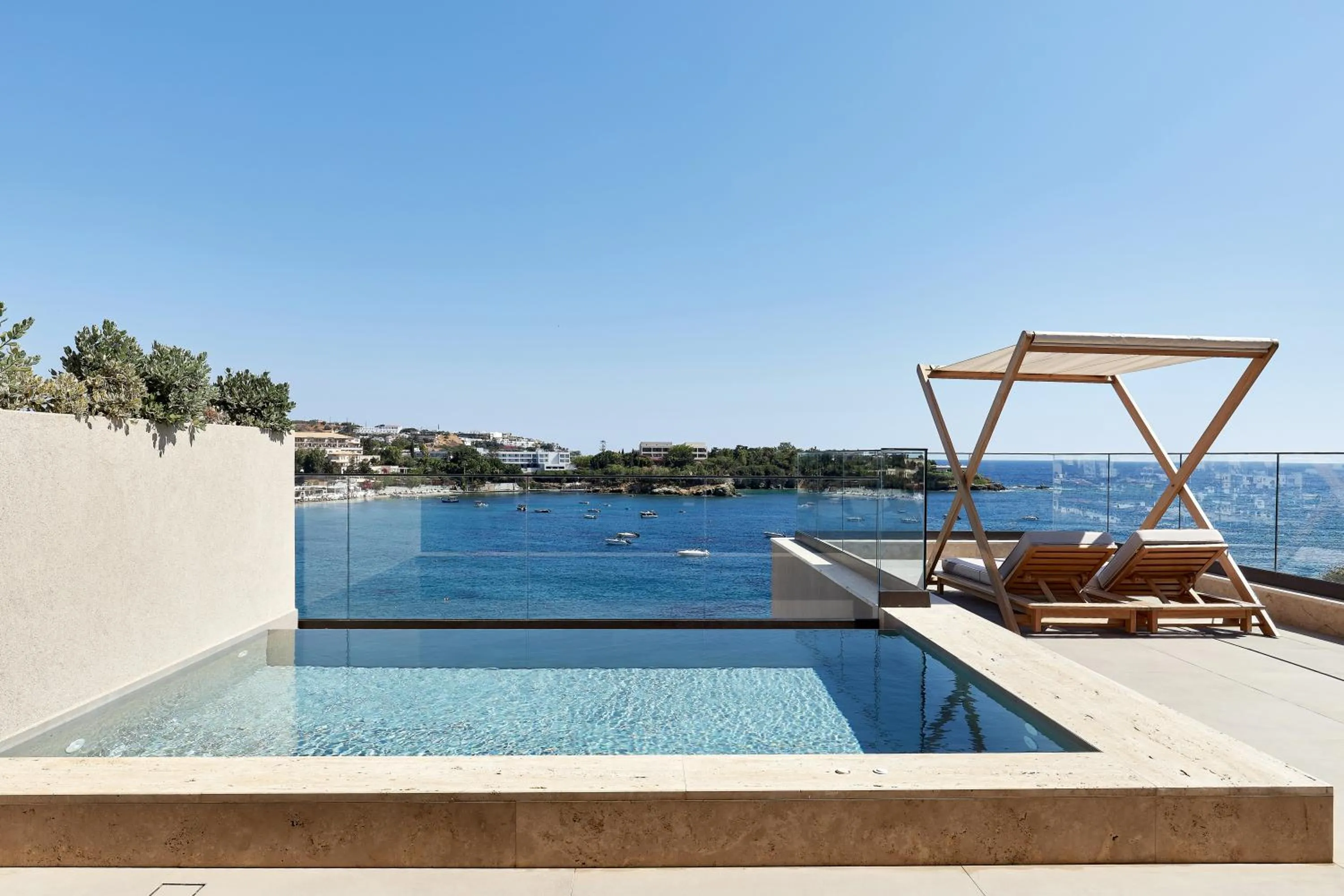 sunbed in Castello Infinity Suites - Adults Only