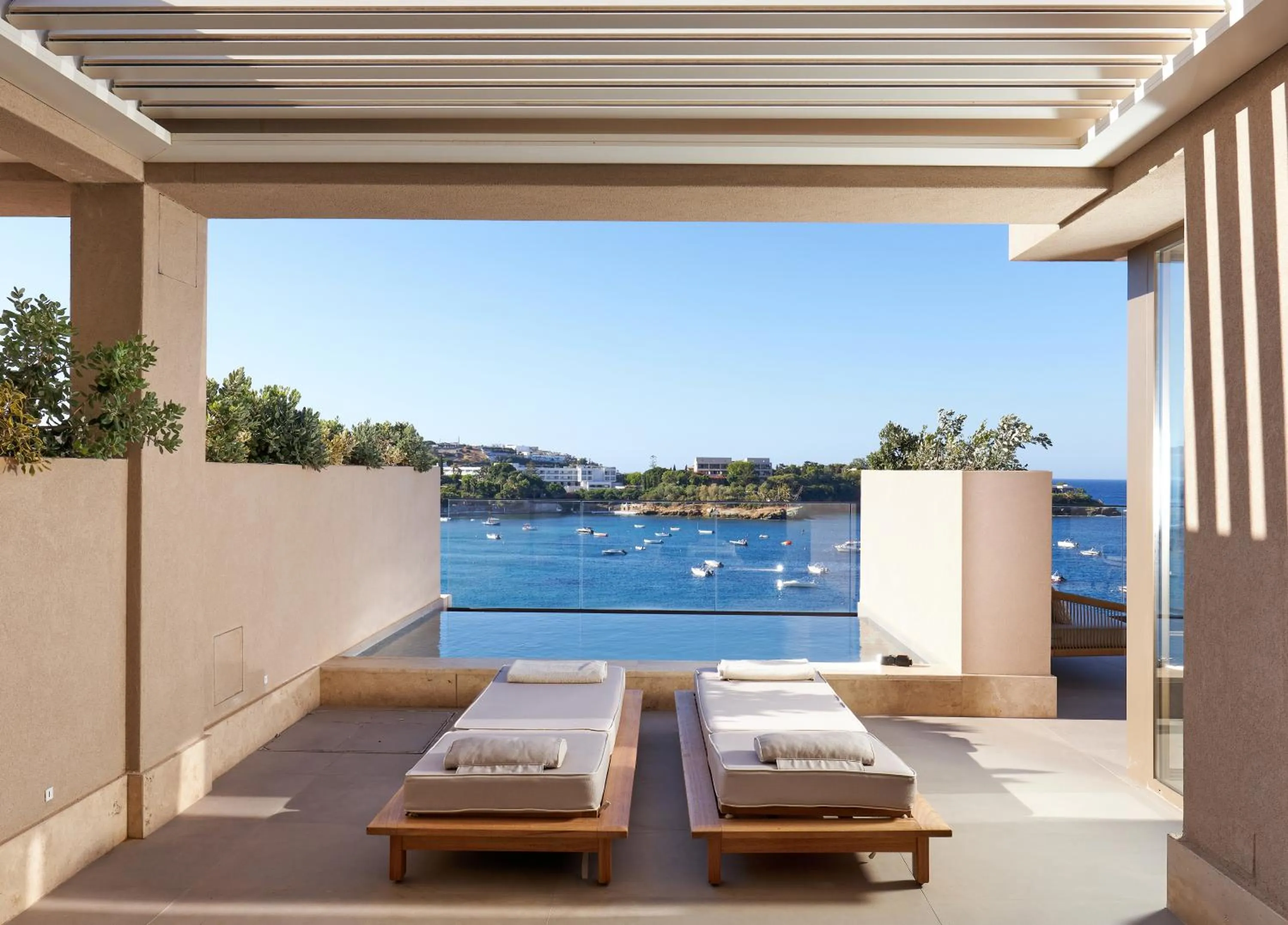 Balcony/Terrace in Castello Infinity Suites - Adults Only