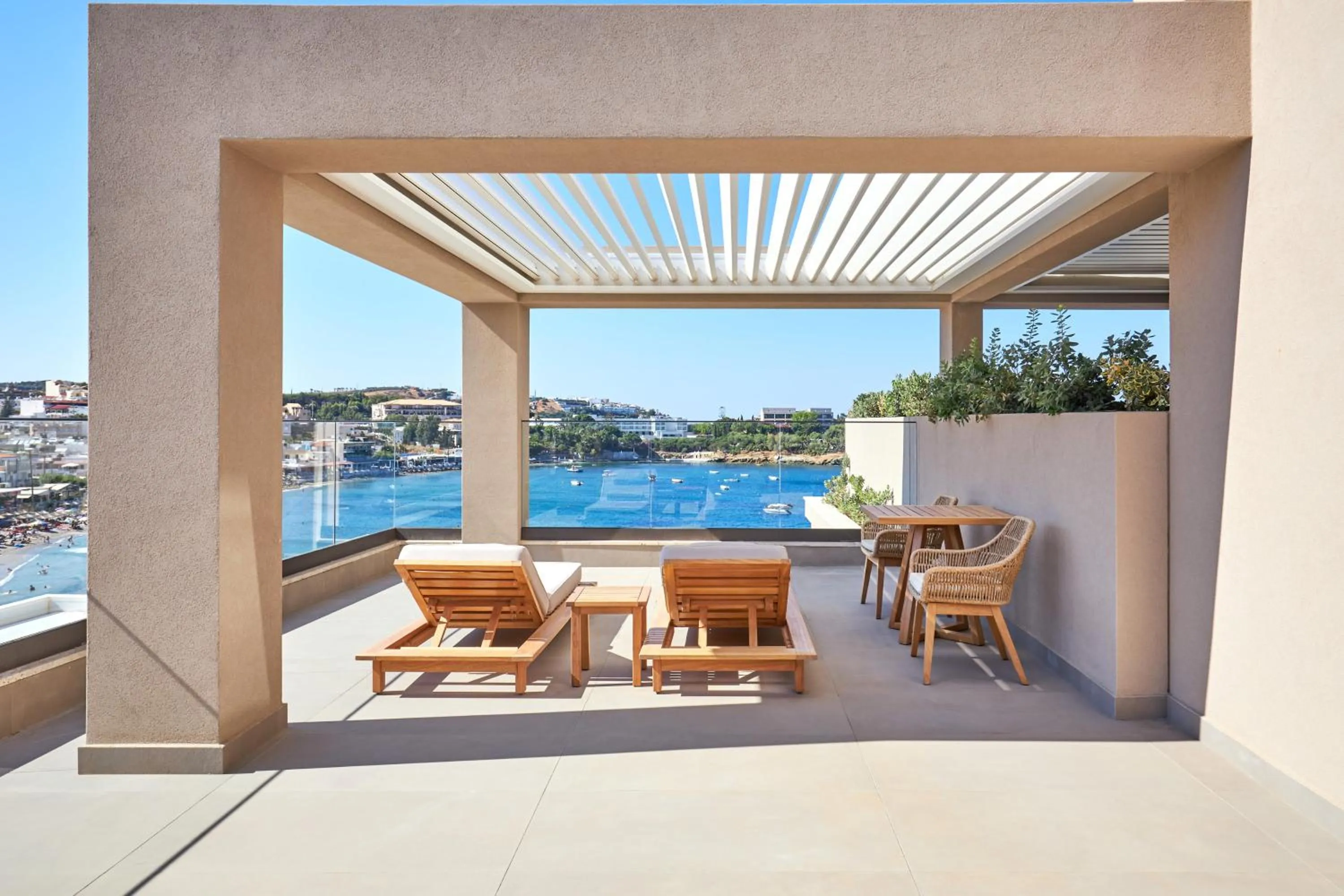 Balcony/Terrace in Castello Infinity Suites - Adults Only