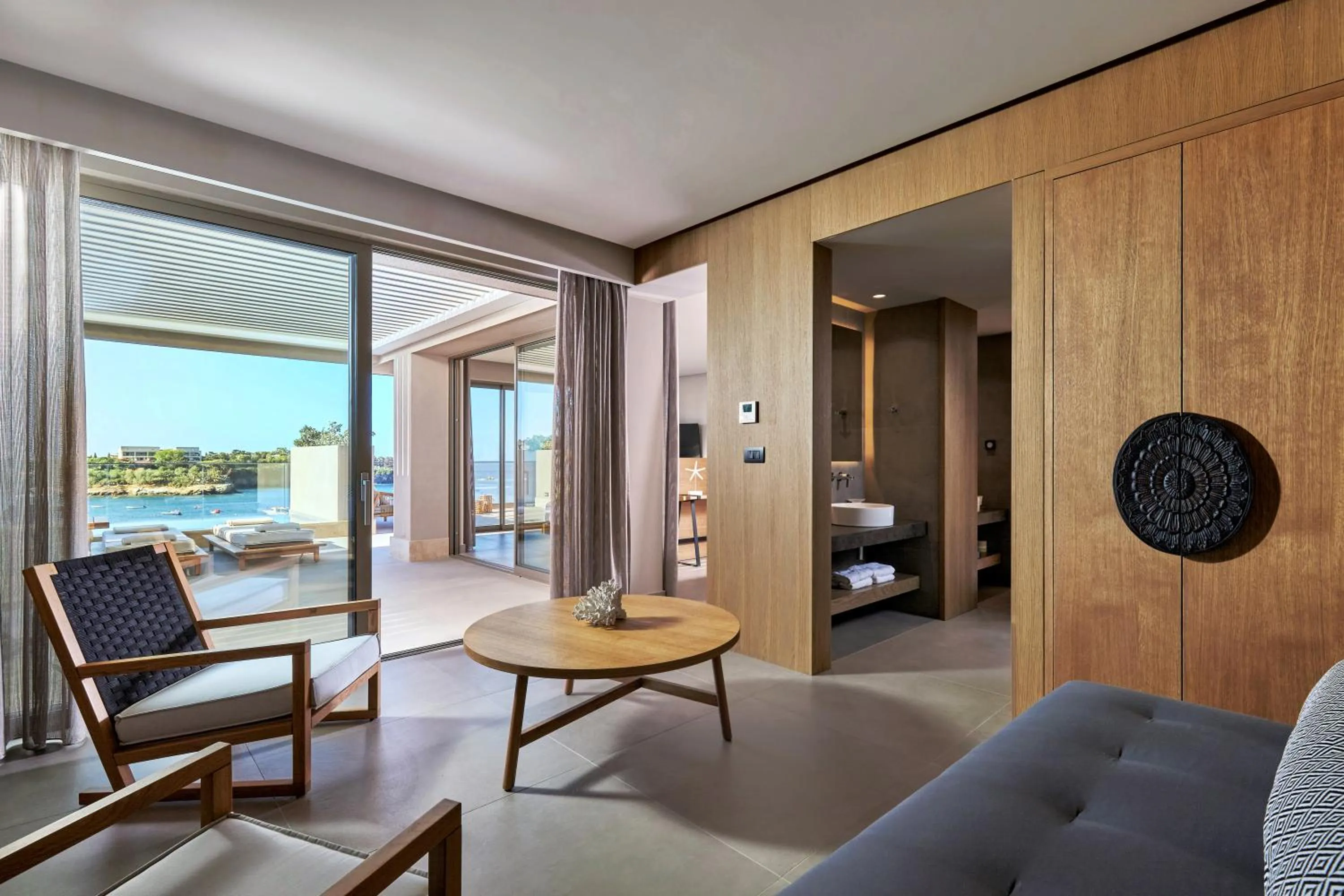 Seating area in Castello Infinity Suites - Adults Only