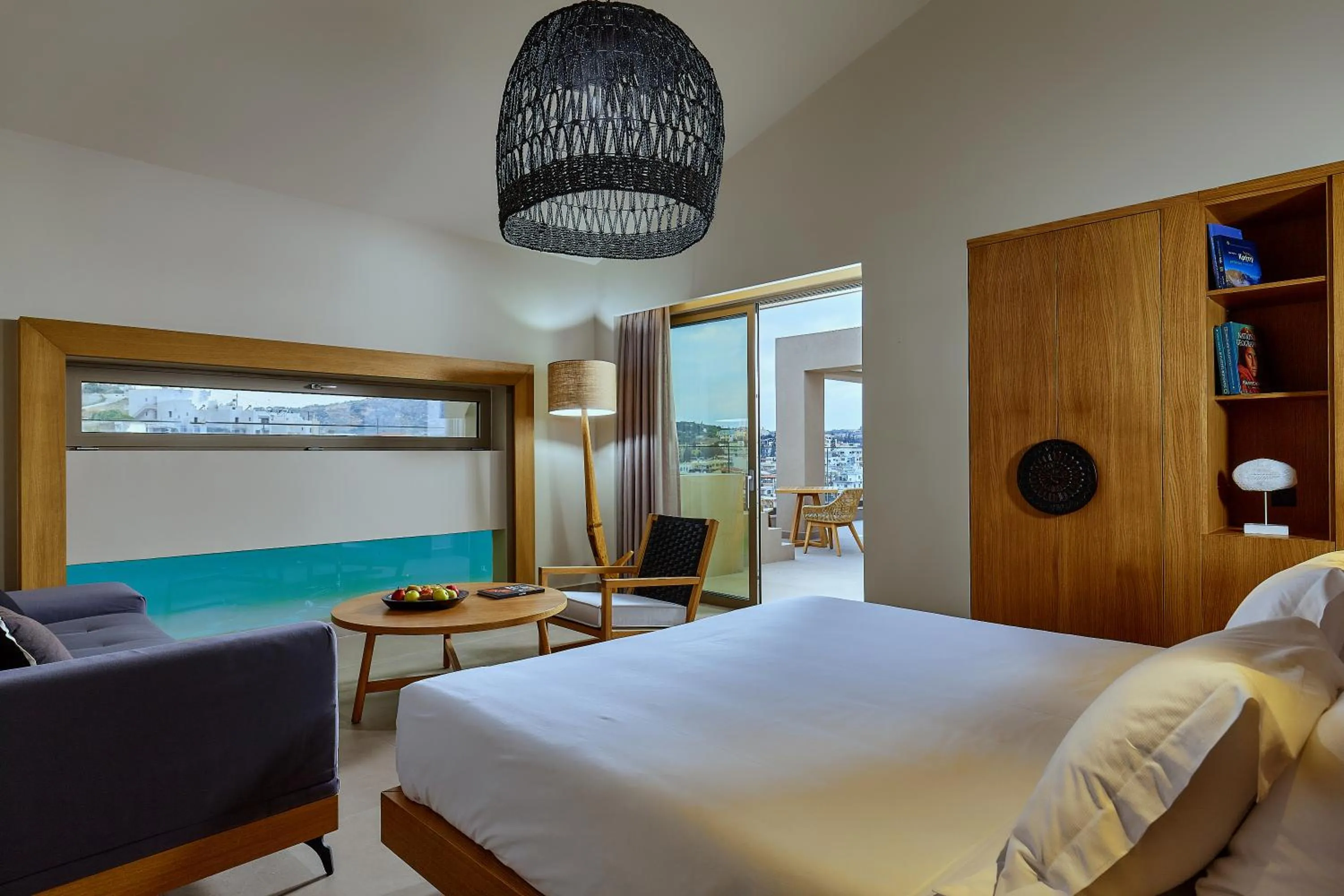 Bed in Castello Infinity Suites - Adults Only