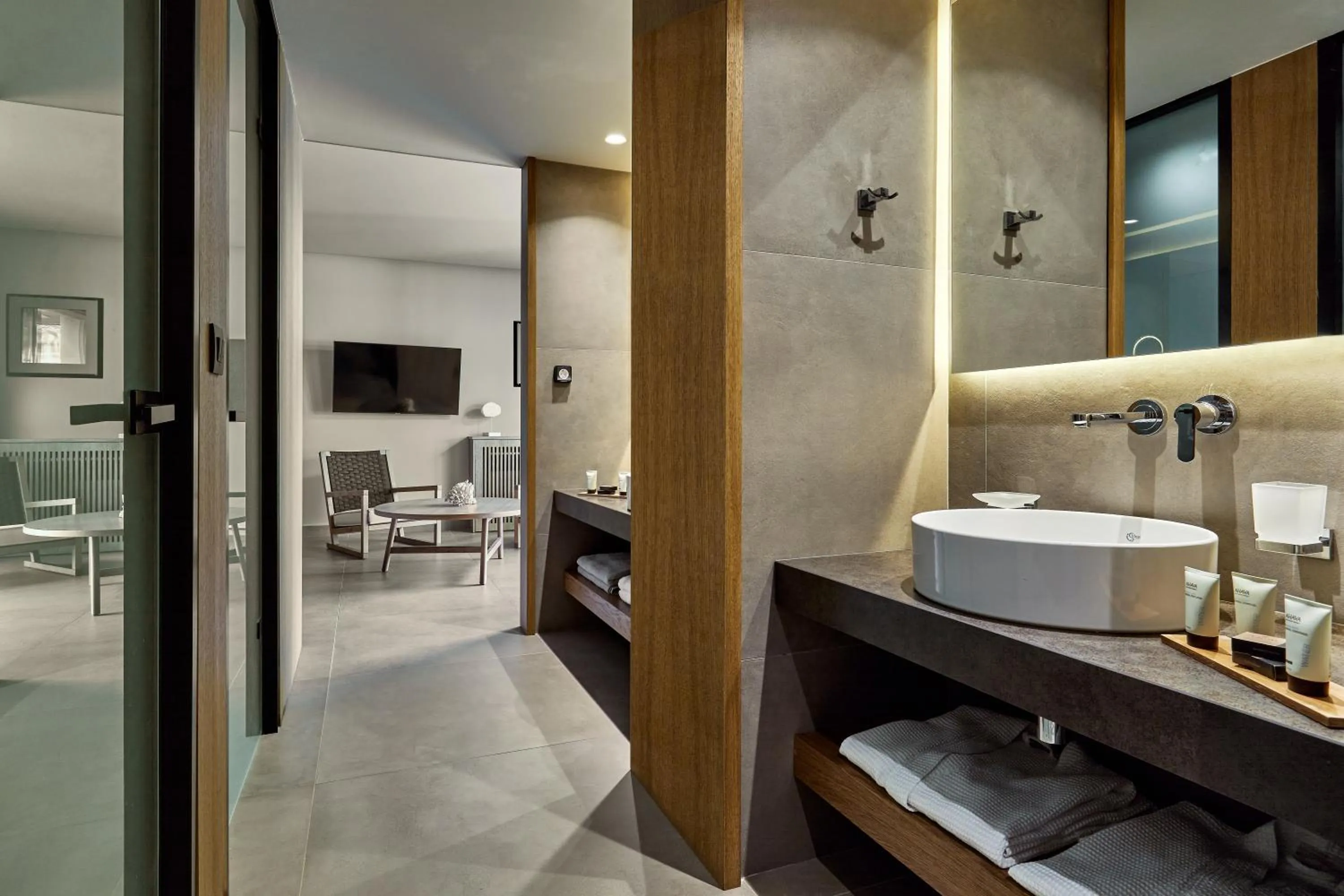 Bathroom in Castello Infinity Suites - Adults Only