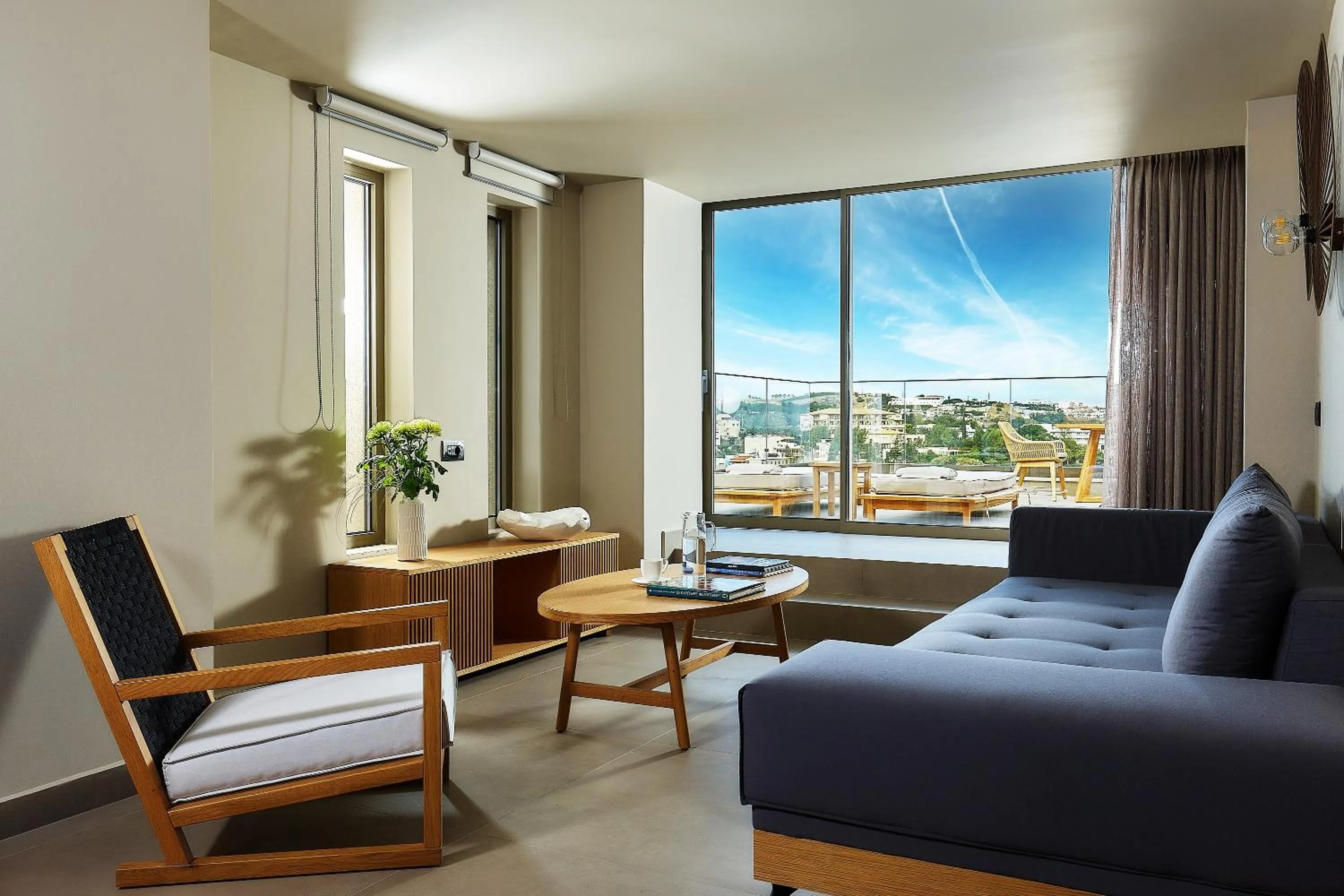 Living room in Castello Infinity Suites - Adults Only