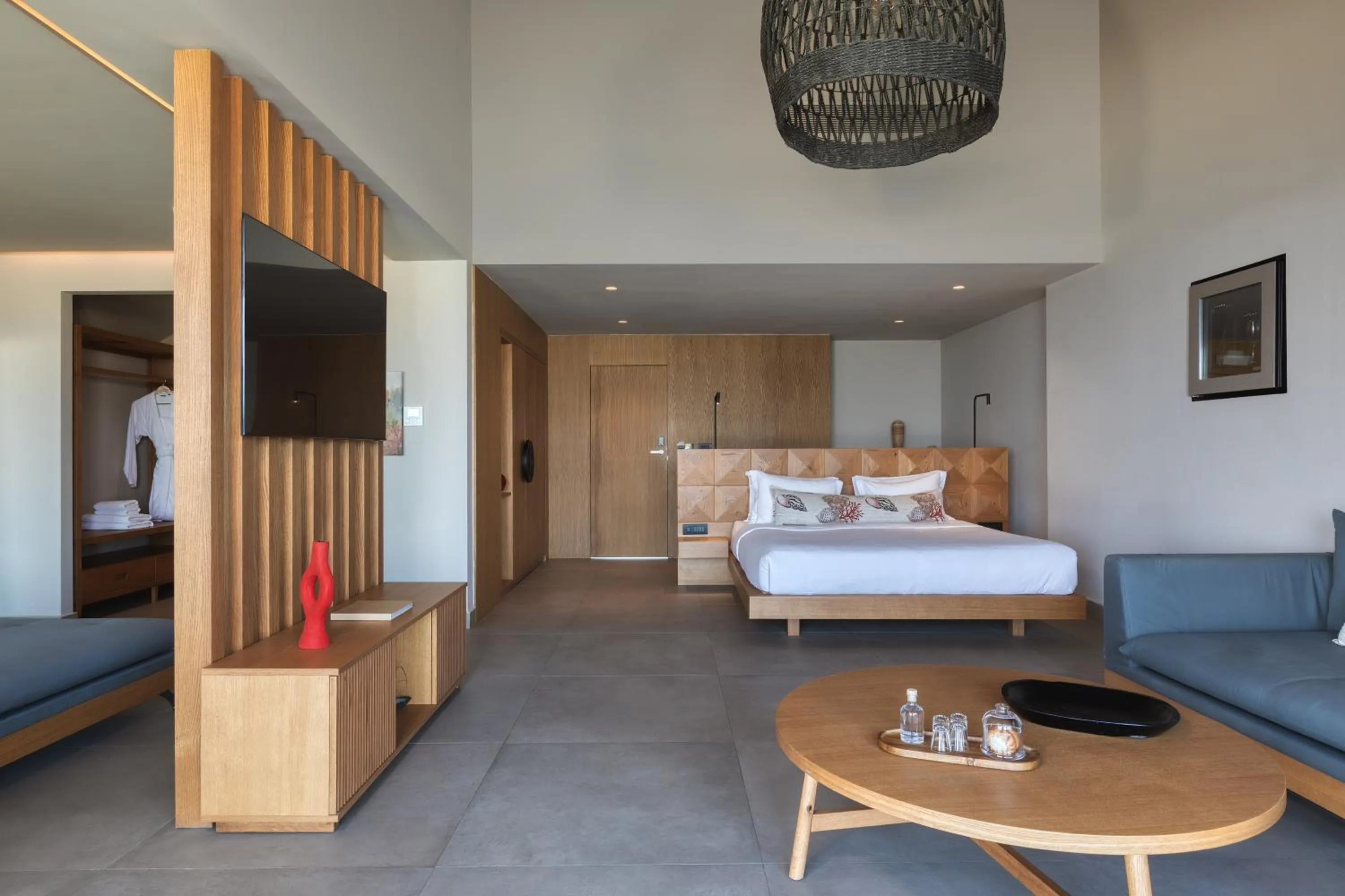 TV and multimedia, Bed in Castello Infinity Suites - Adults Only