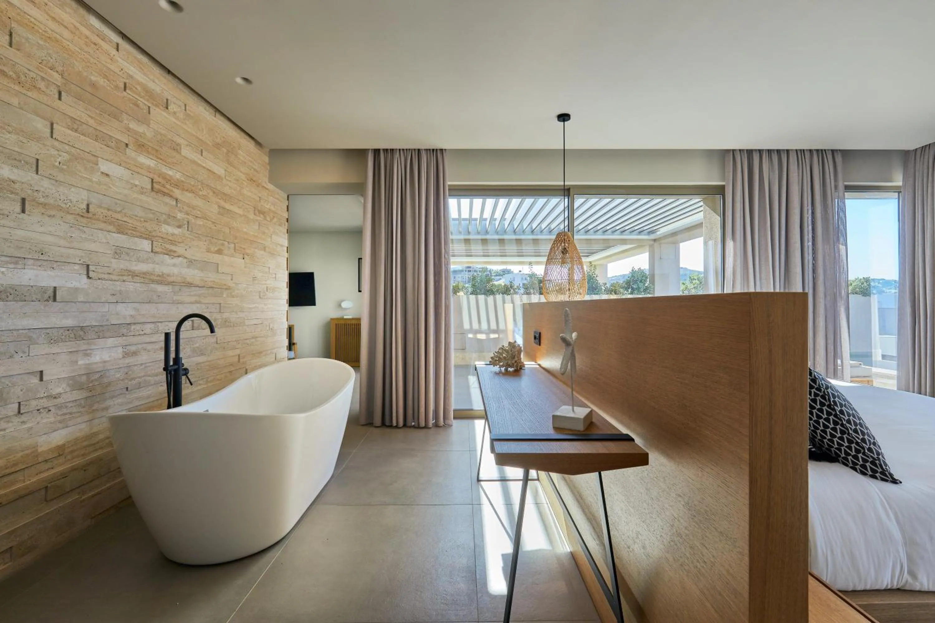 Bed in Castello Infinity Suites - Adults Only