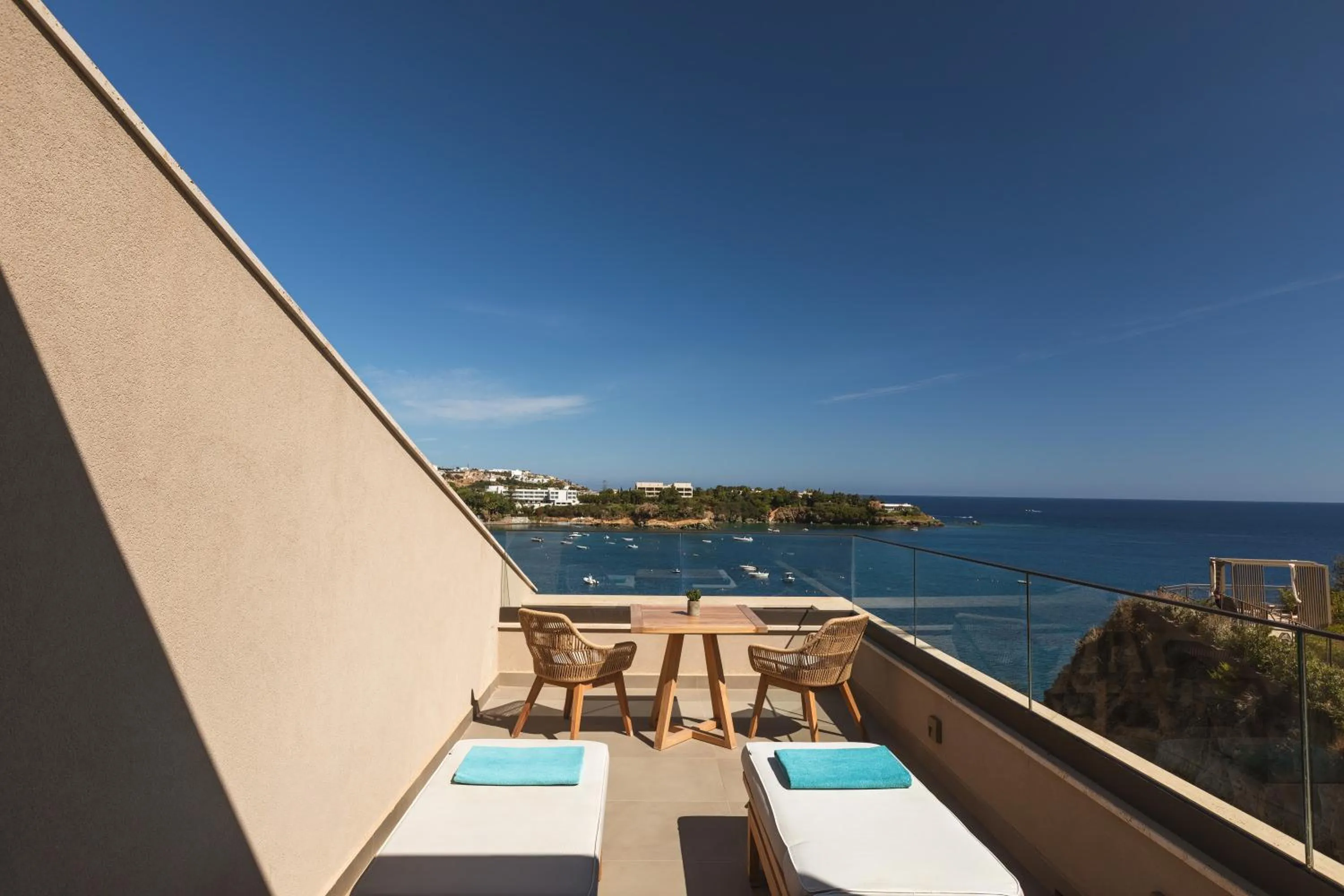 Patio in Castello Infinity Suites - Adults Only