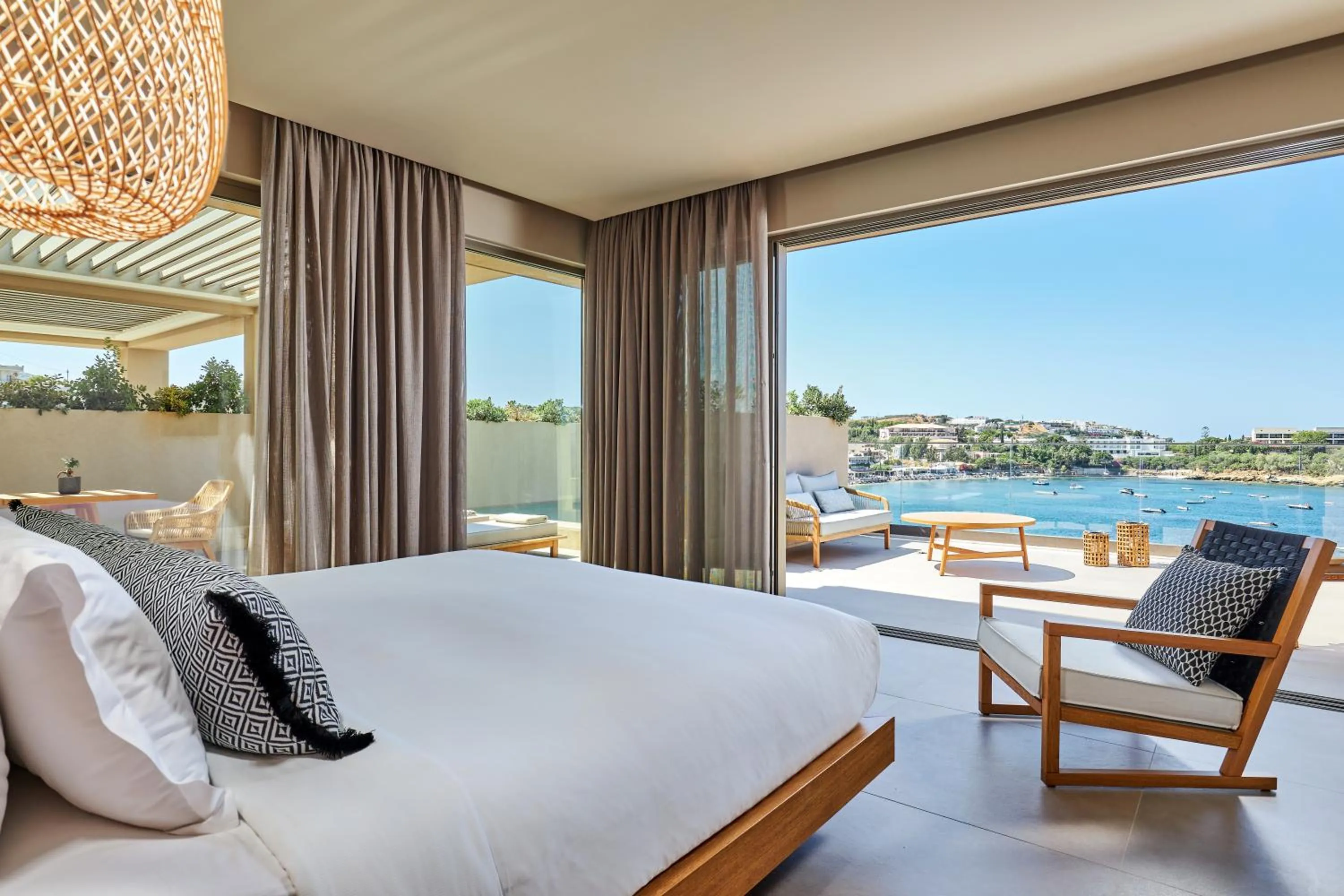 Bed in Castello Infinity Suites - Adults Only