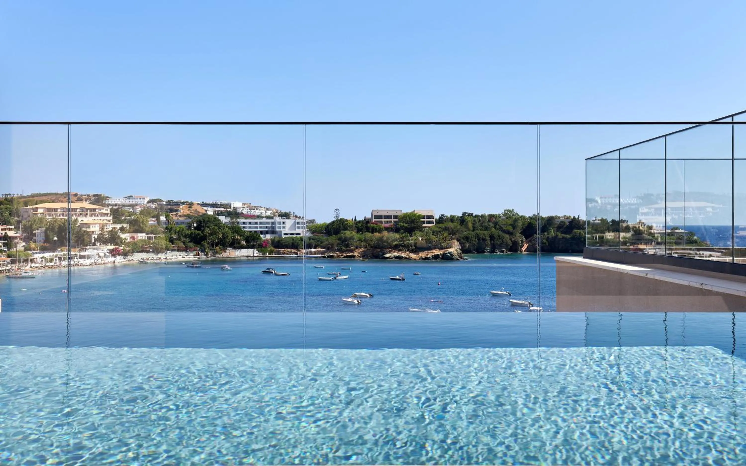 Sea view in Castello Infinity Suites - Adults Only