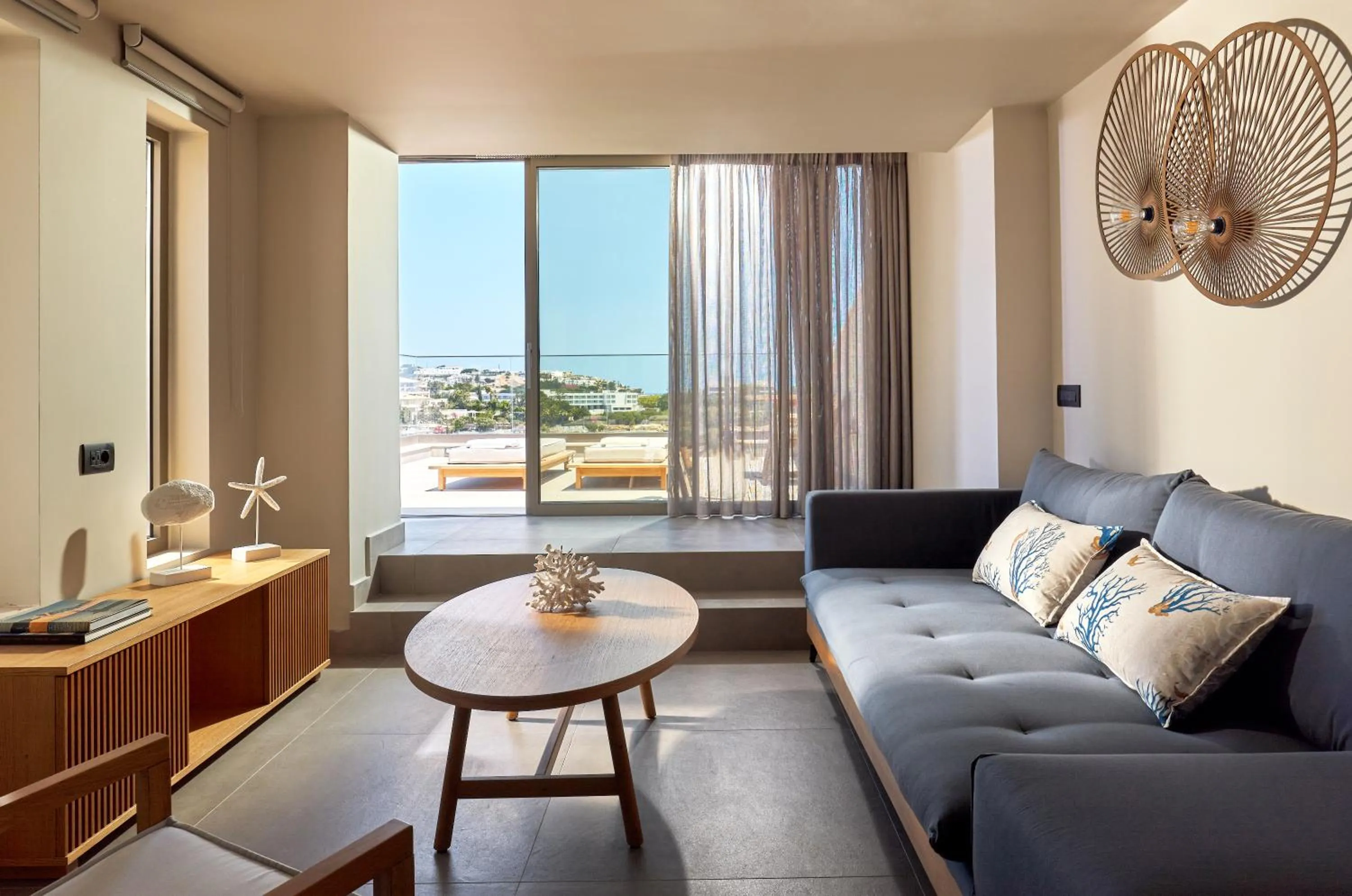 Living room in Castello Infinity Suites - Adults Only