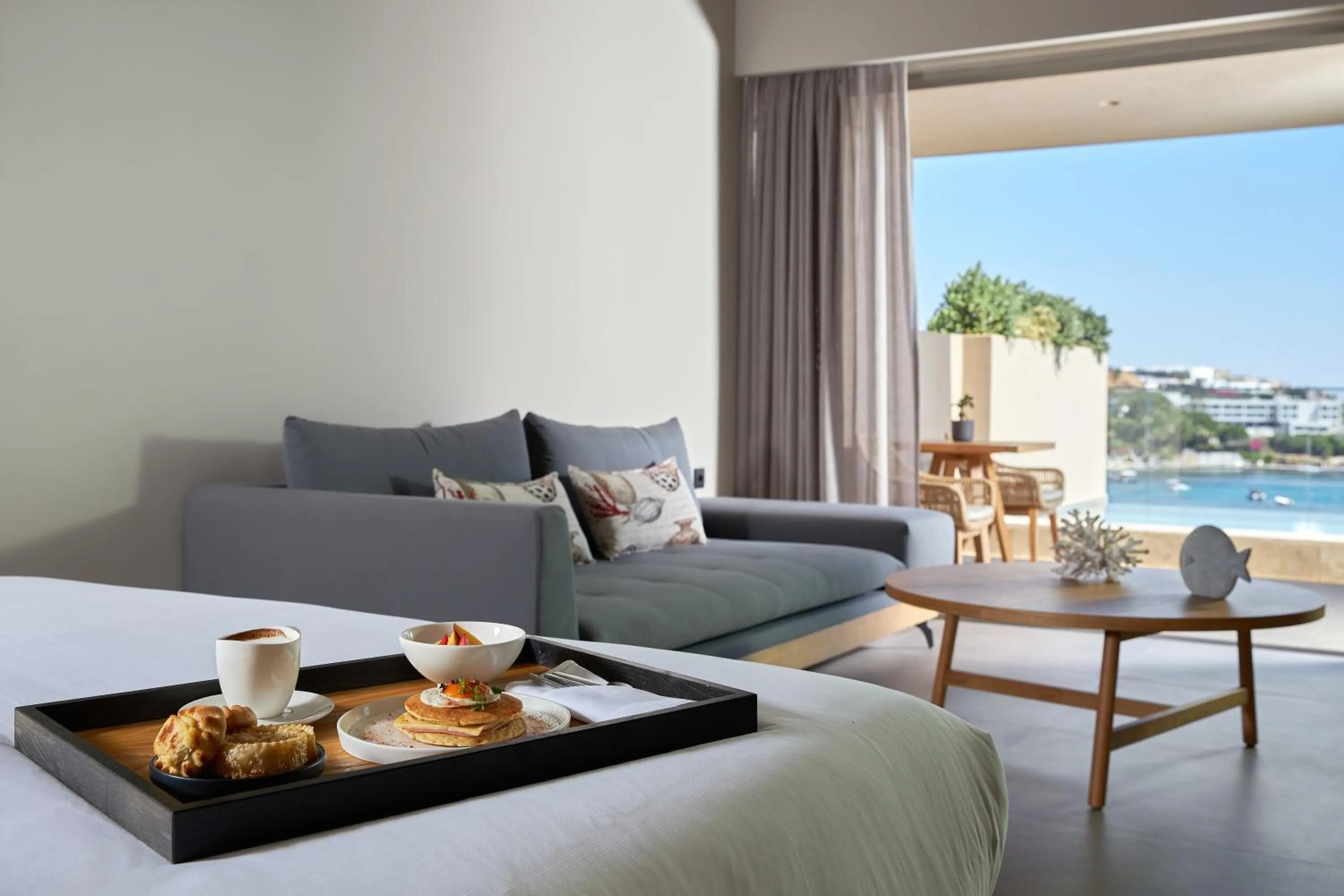 Bed in Castello Infinity Suites - Adults Only