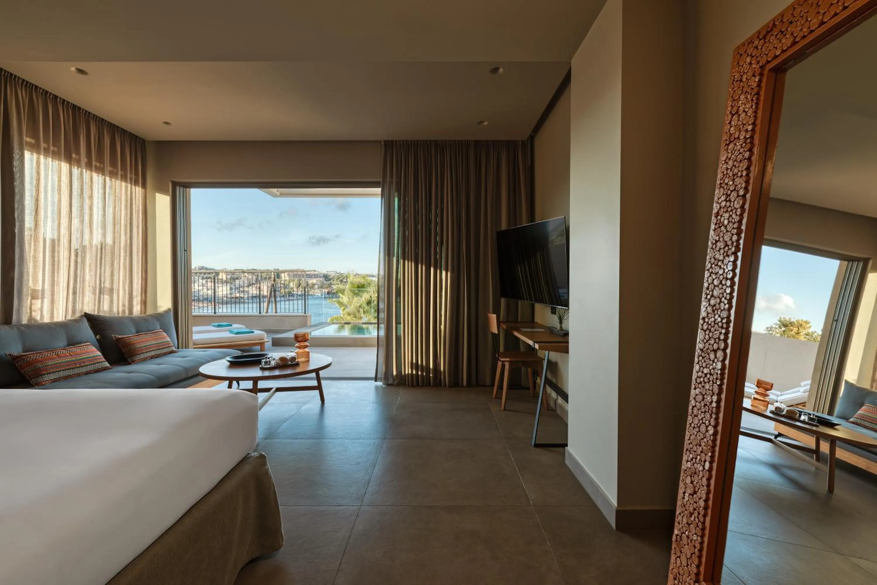 TV and multimedia, Bed in Castello Infinity Suites - Adults Only