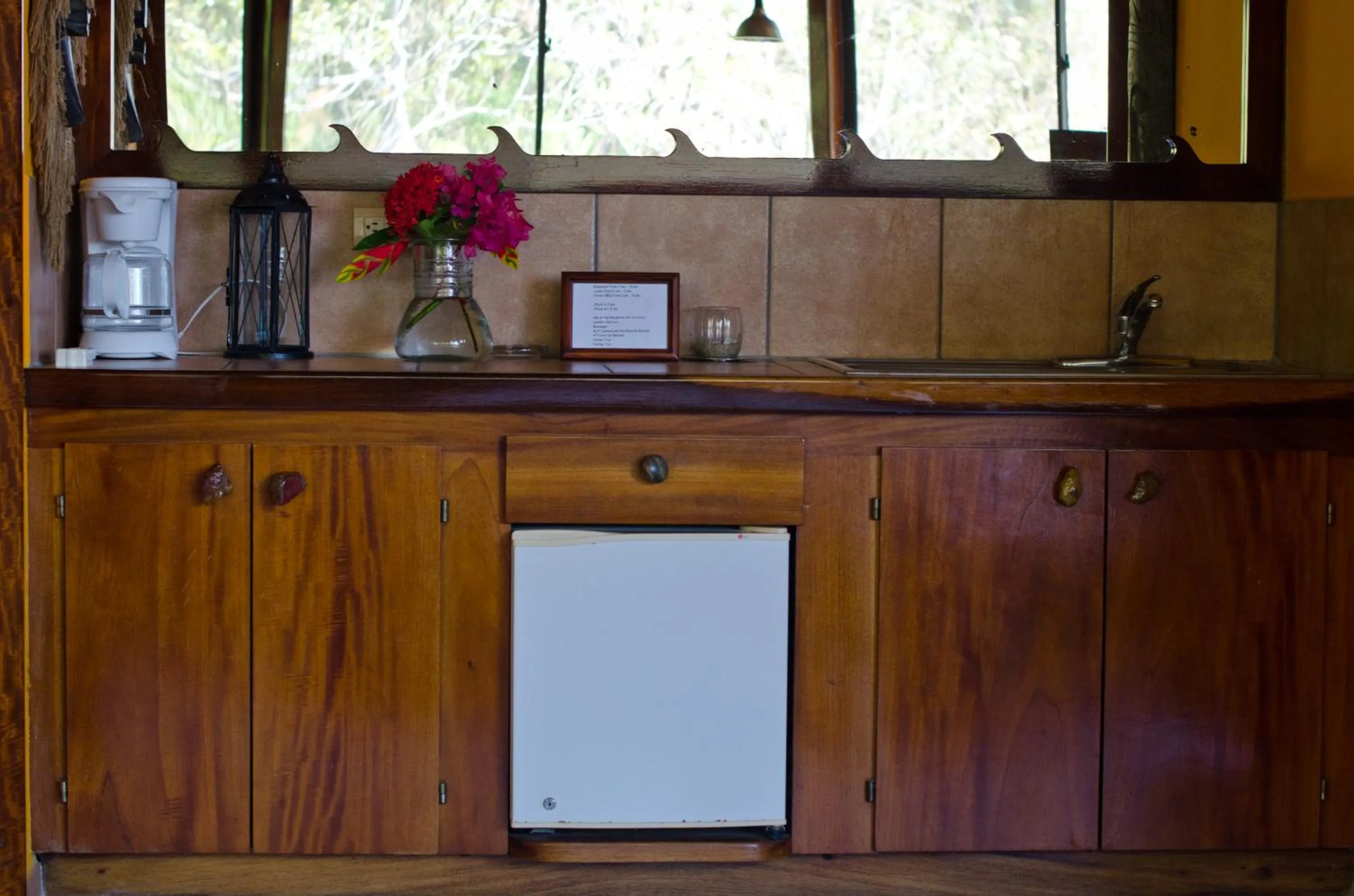 Kitchen or kitchenette in Hotel Vista de Olas