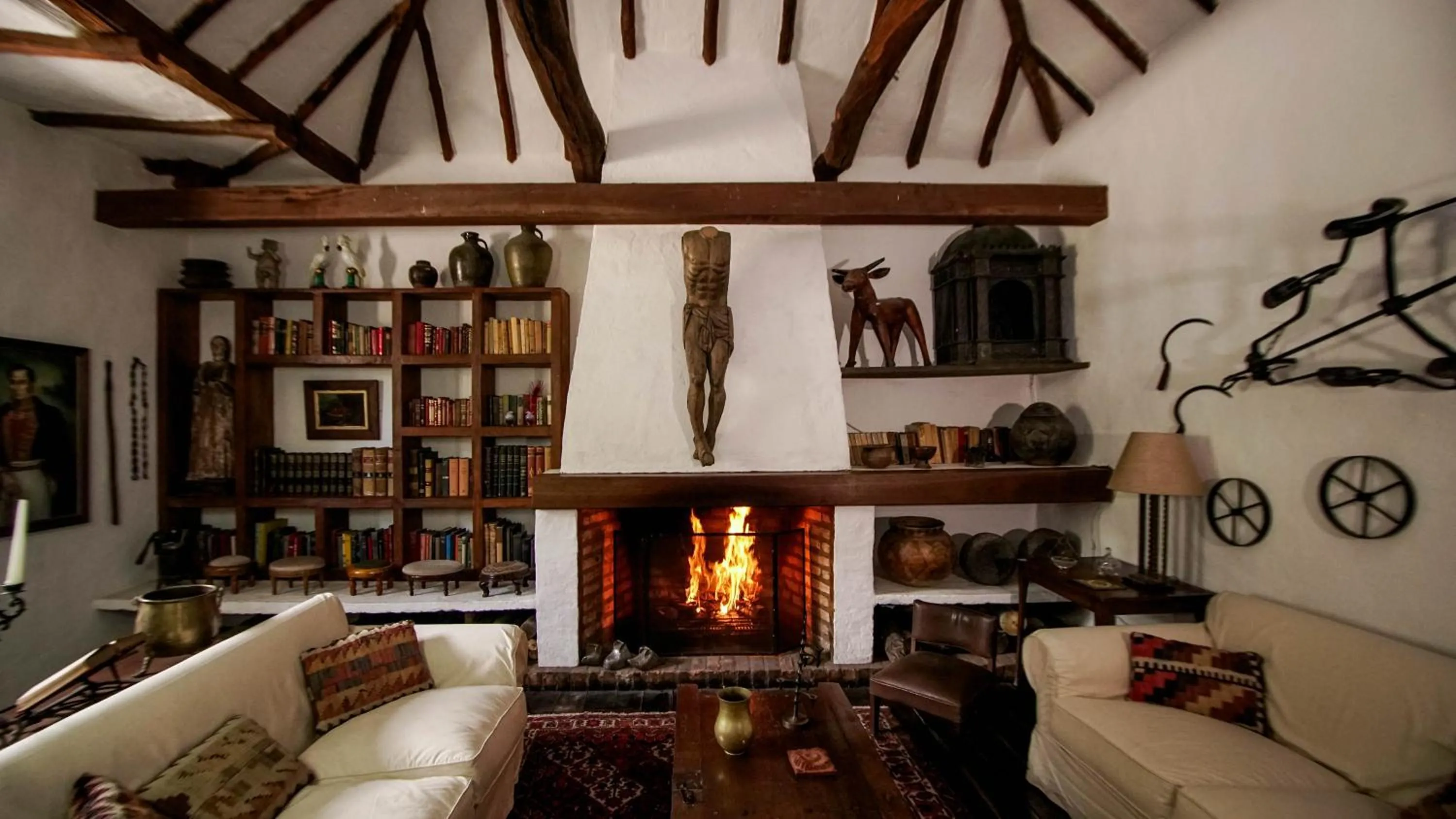 Living room in Casa La Bisbal