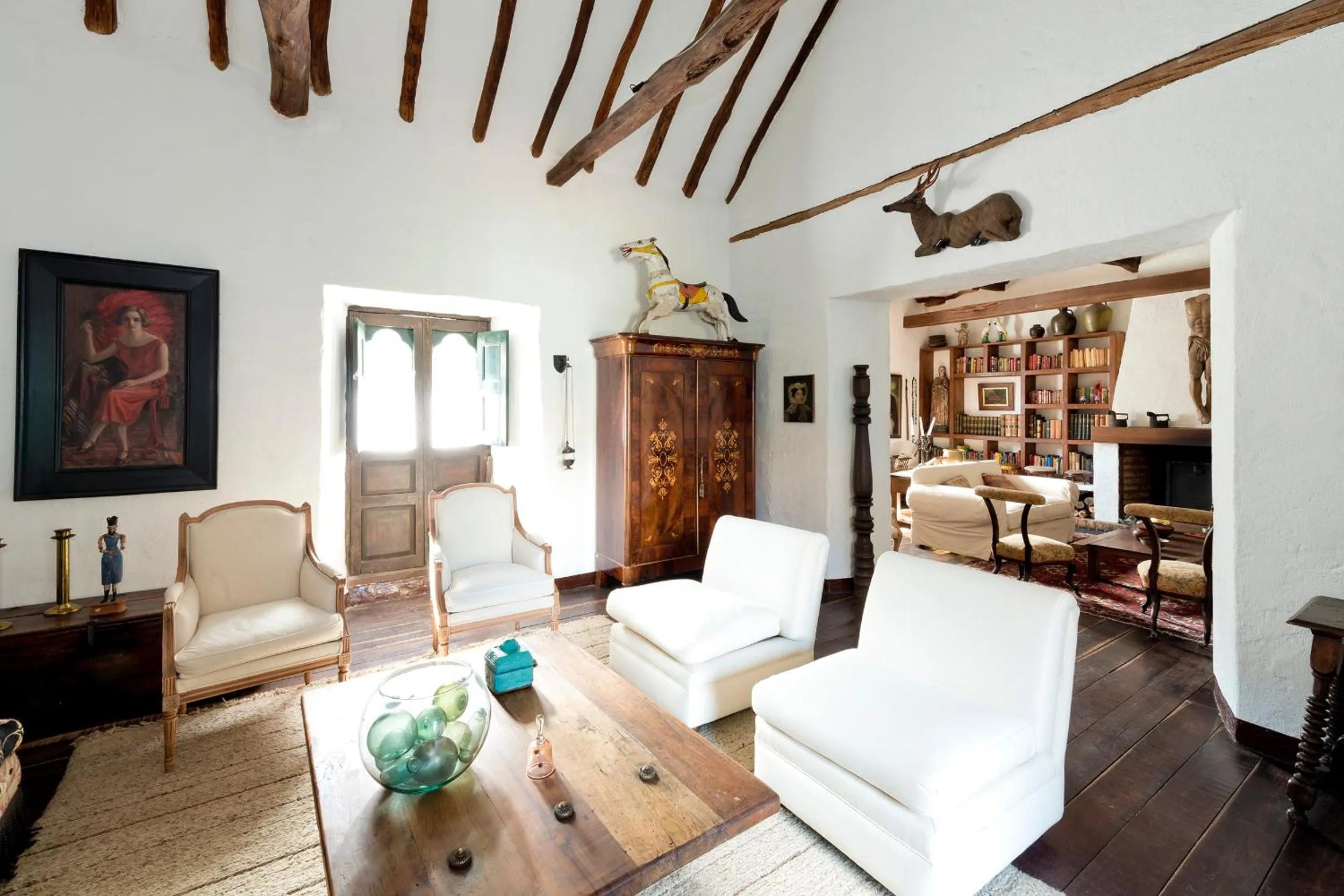 Living room, Seating Area in Casa La Bisbal
