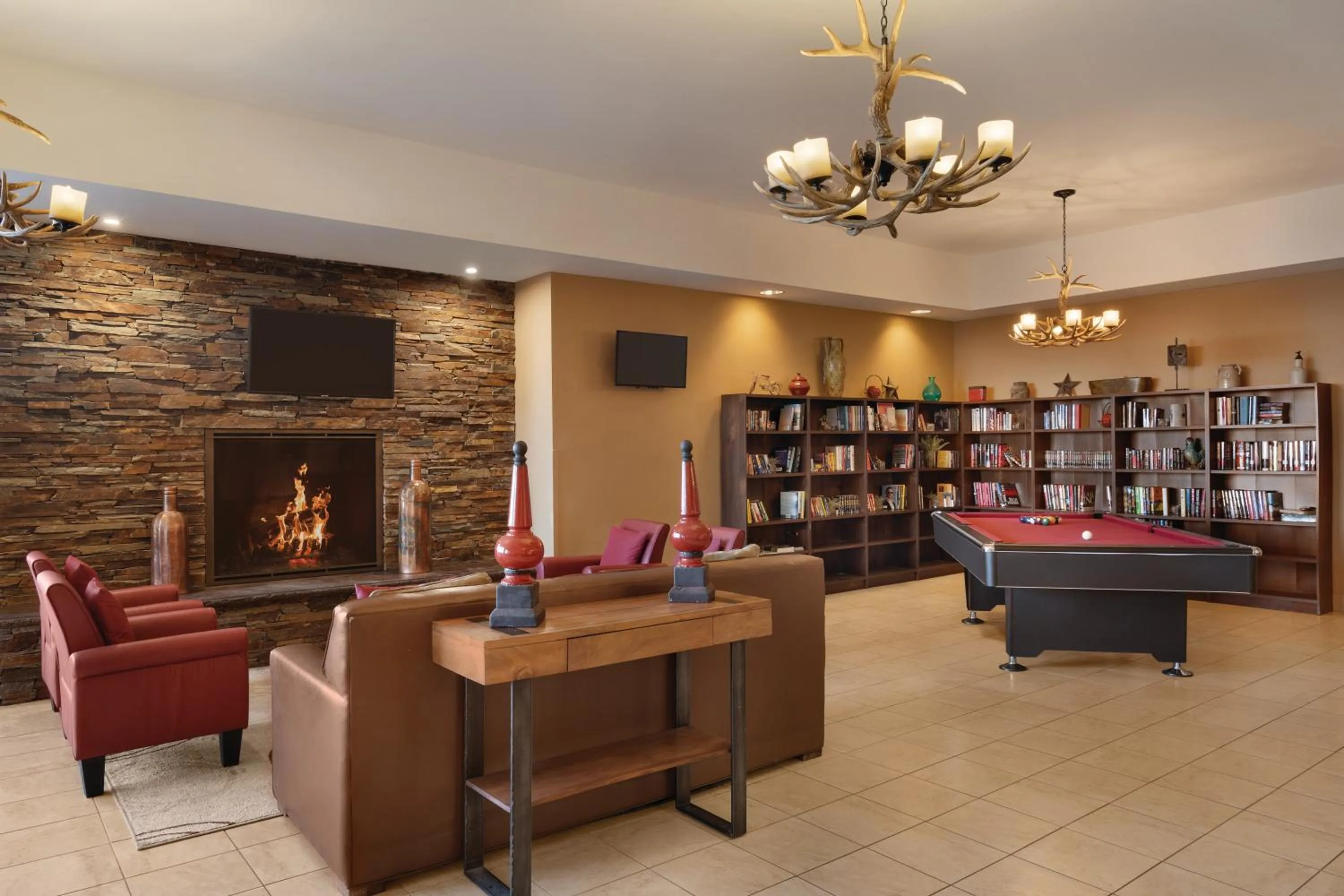 Communal lounge/ TV room in Bakken Airport XWA Hotel & Studios