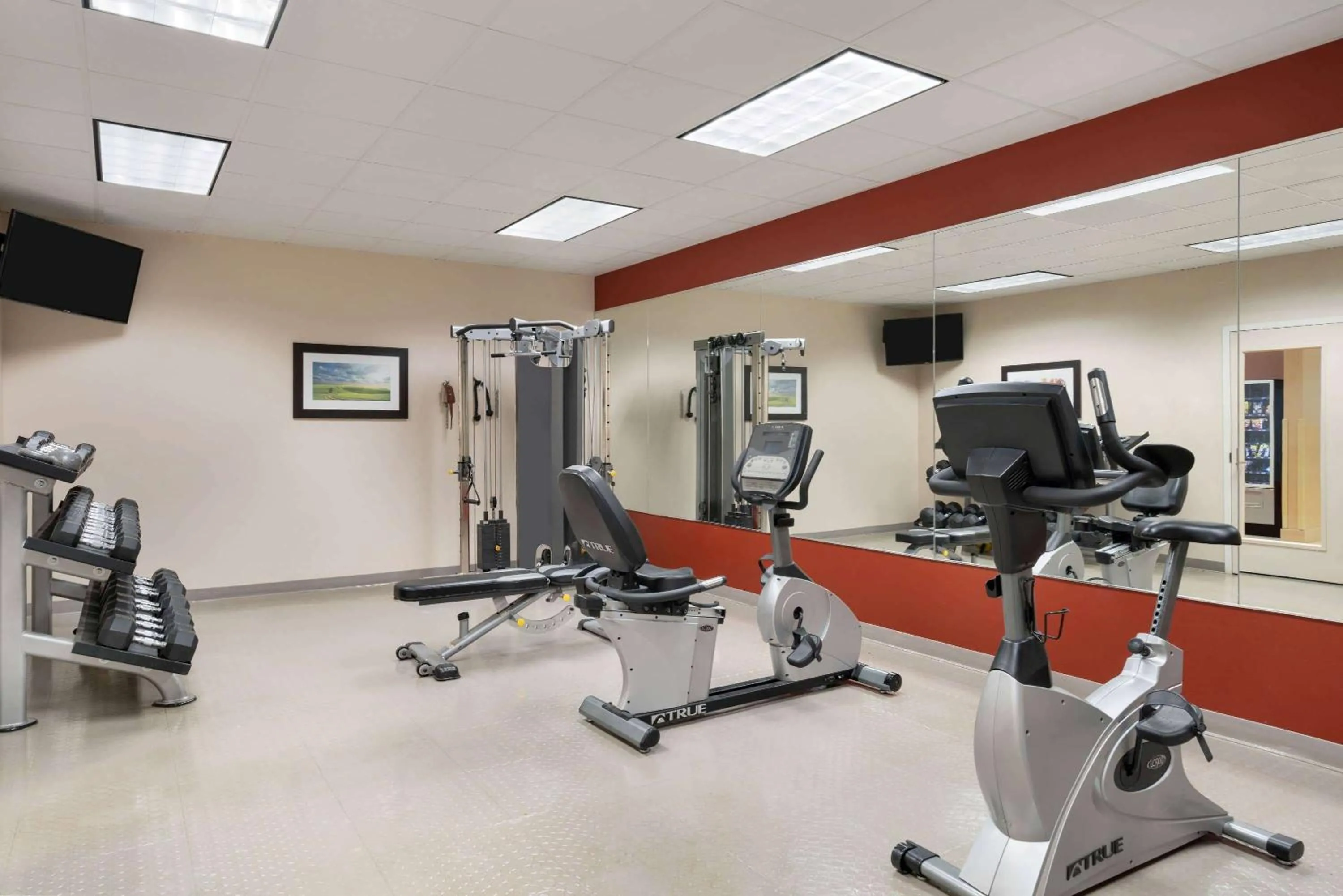 Fitness centre/facilities in Bakken Airport XWA Hotel & Studios