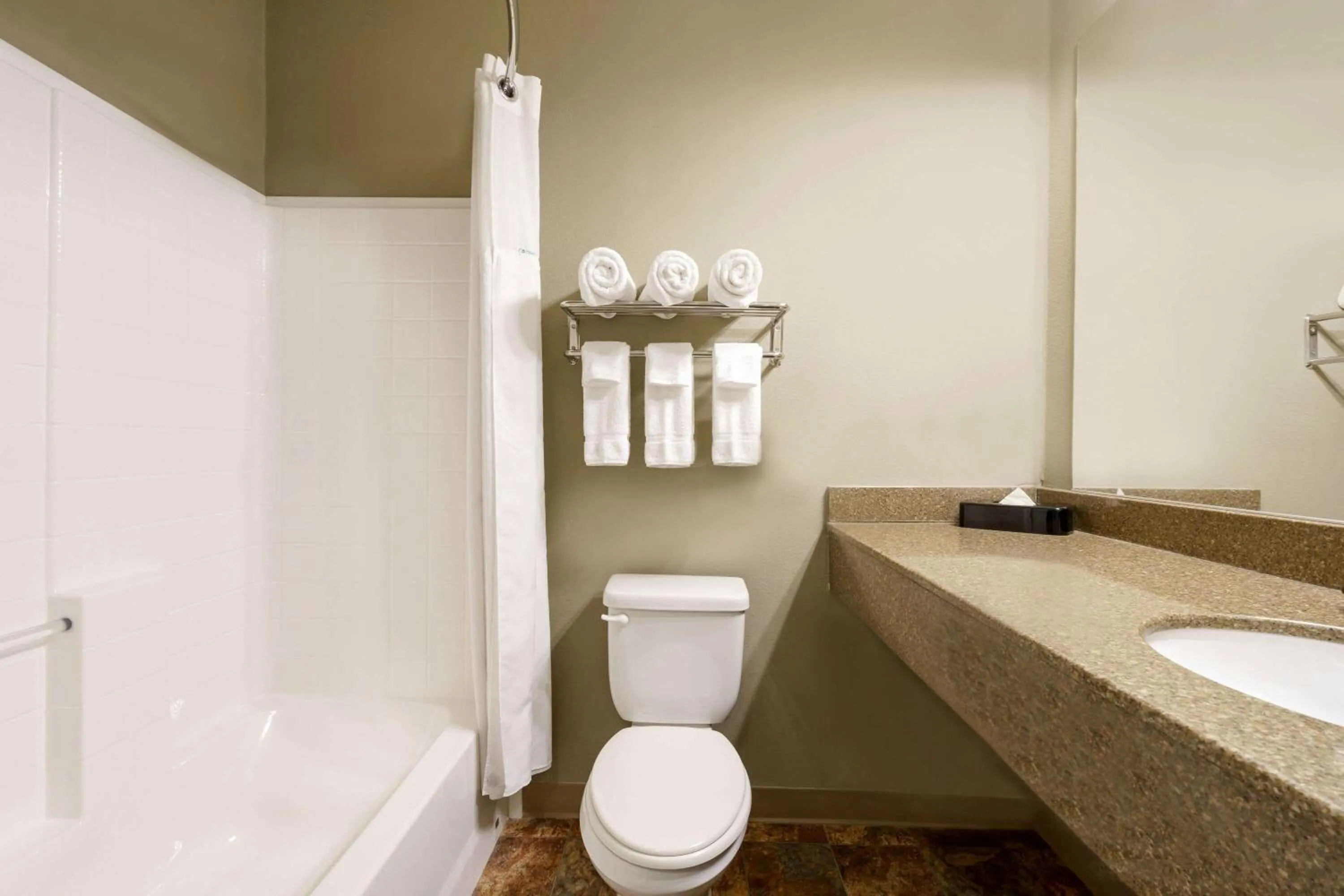 Bathroom in Bakken Airport XWA Hotel & Studios