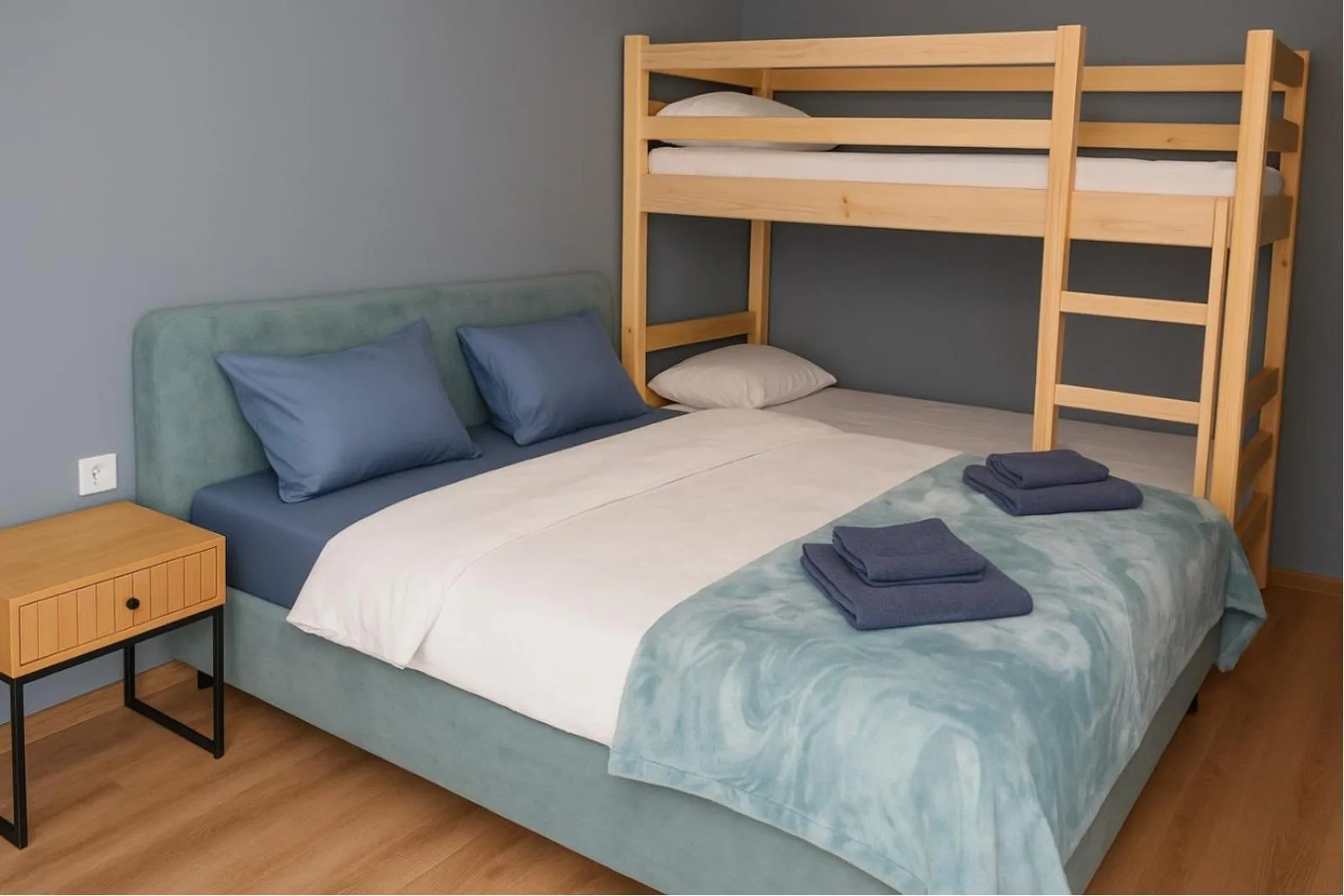 Bed in New Gudauri Four Seasons F4 by Gudauri Travel