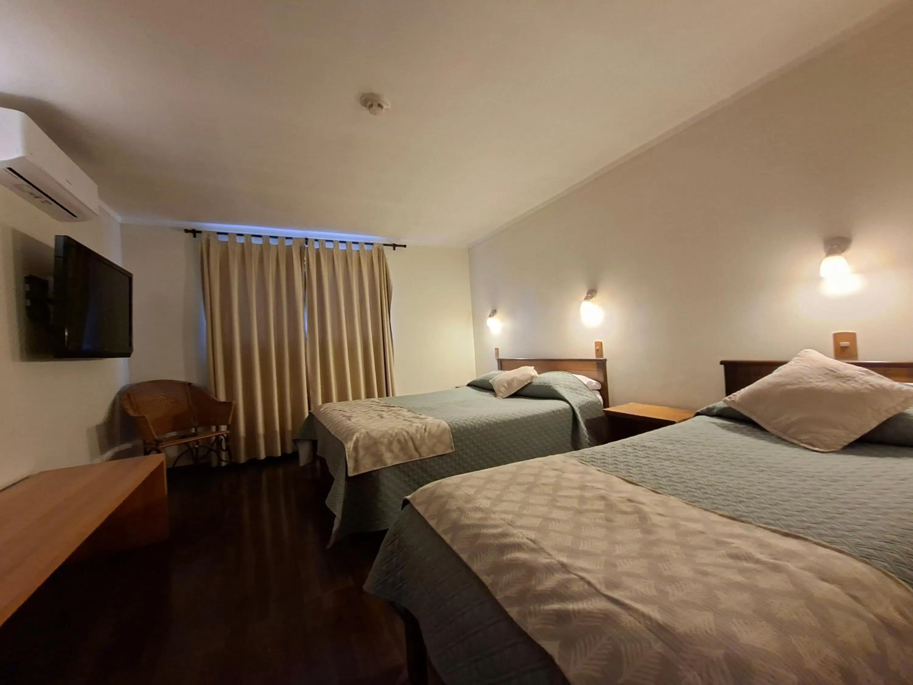 Bed in Hotel Los Andes