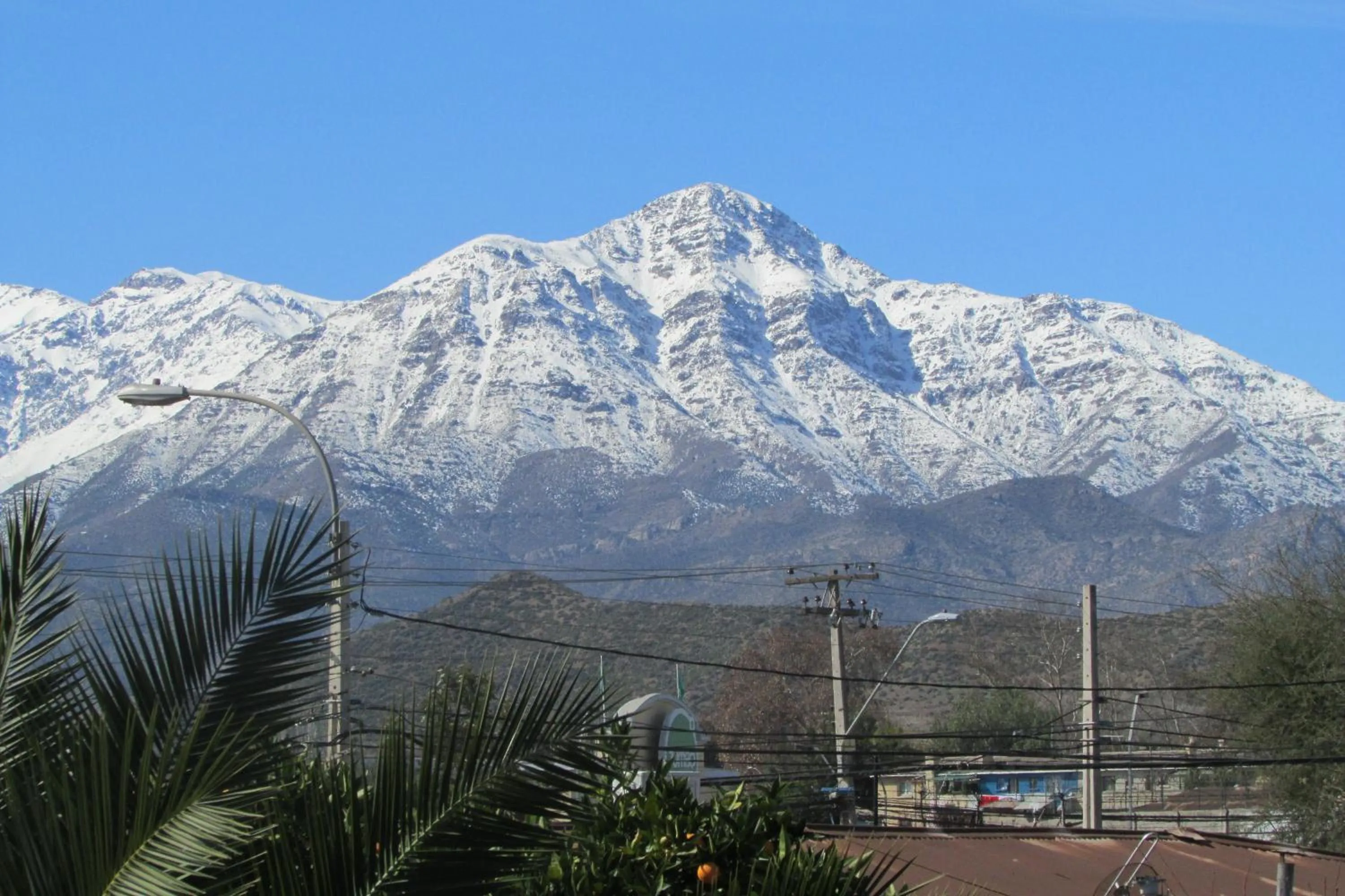 Natural landscape in Hotel Los Andes