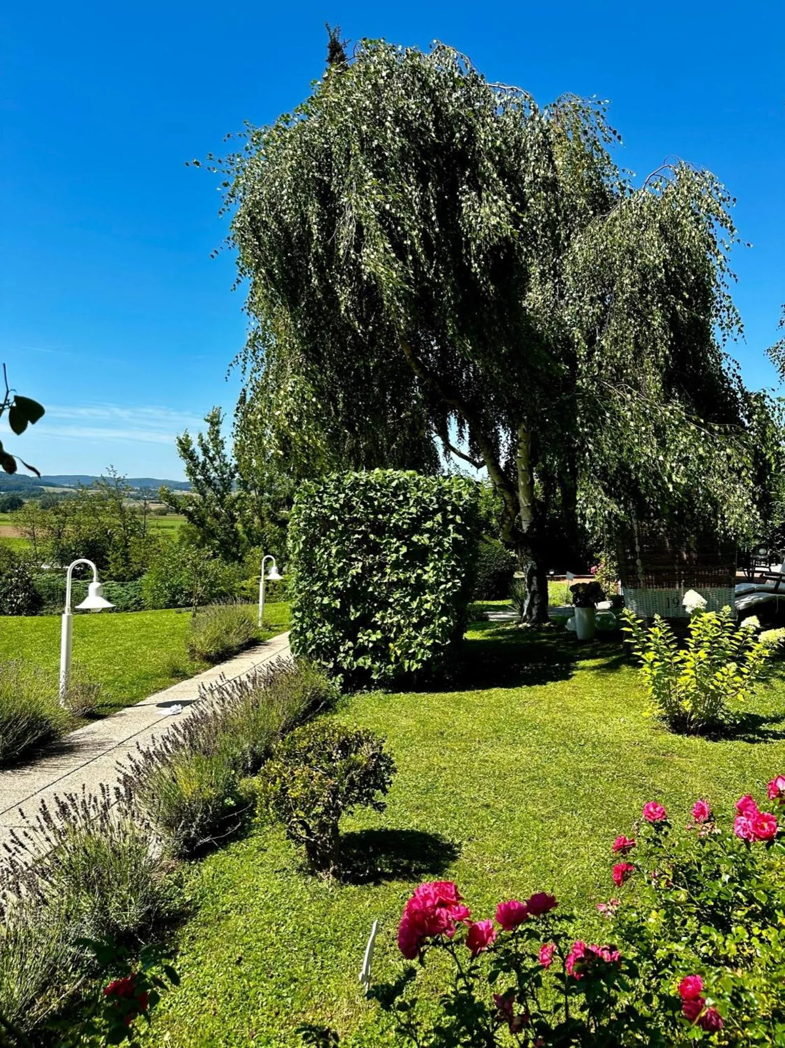 Garden in Landhotel Bellevue