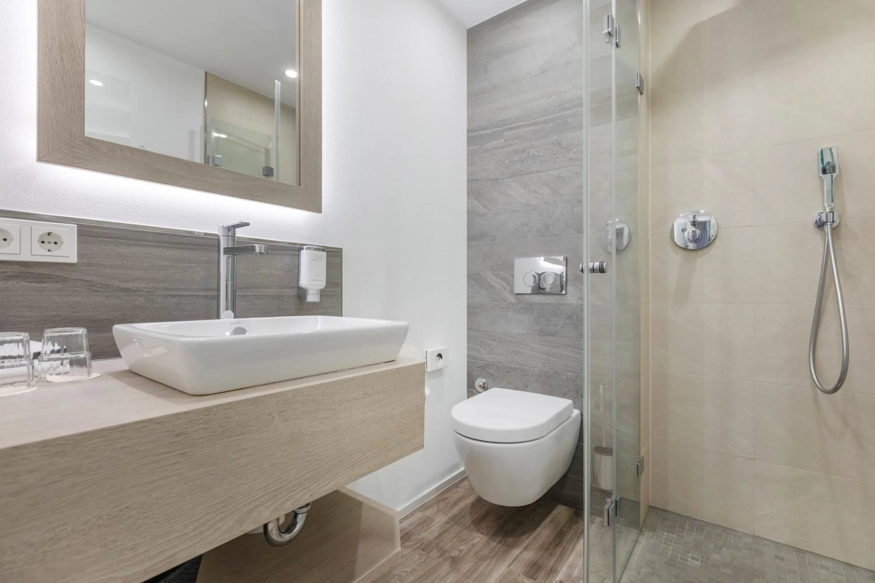 Bathroom in Landhotel Bellevue