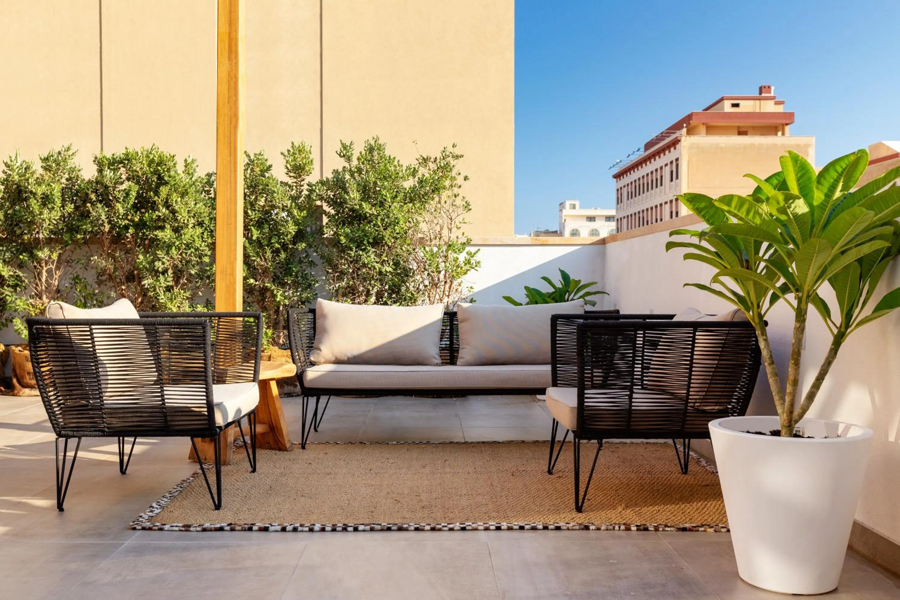 Balcony/Terrace in Qui Vicino boutique rooms and suites