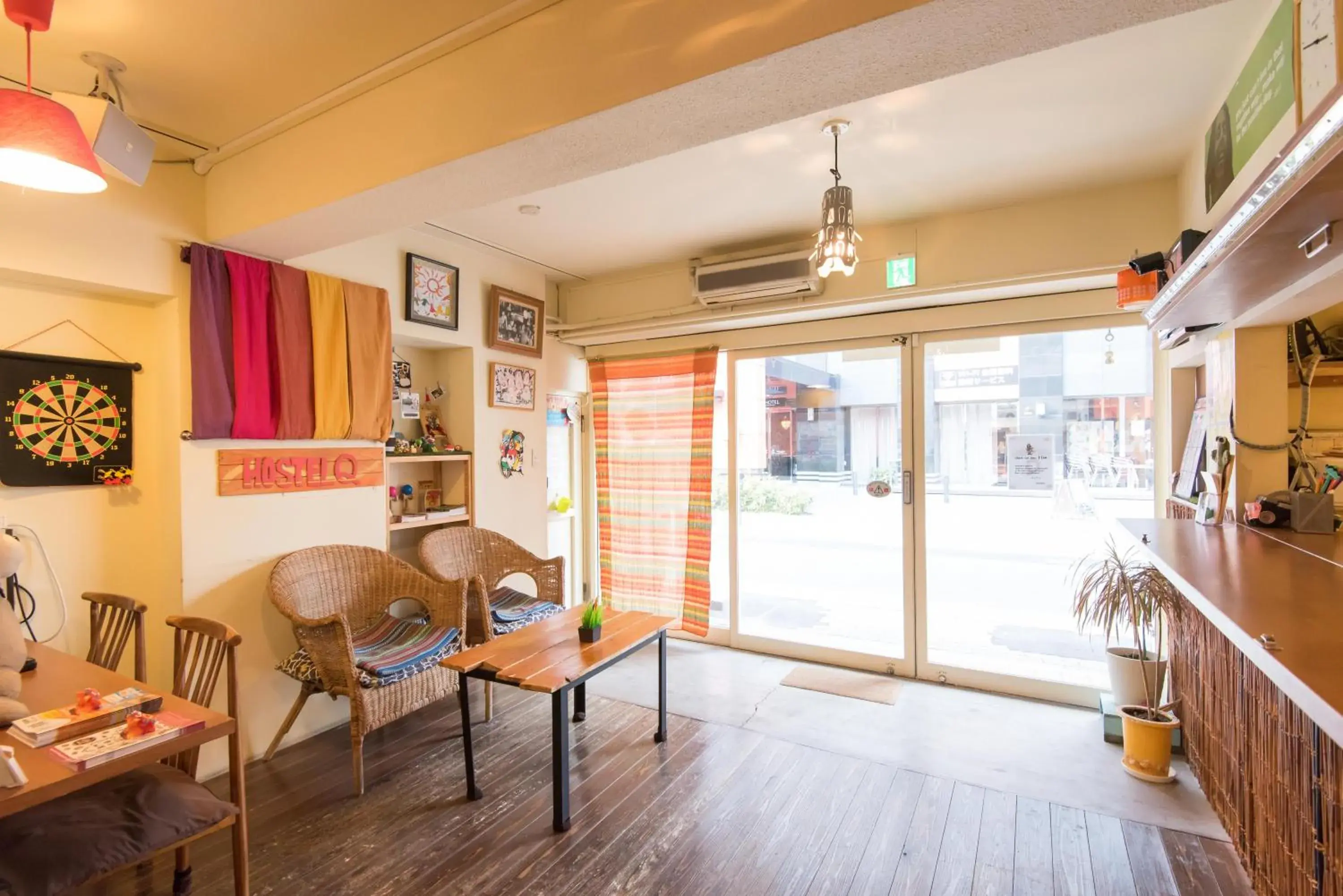 Lobby or reception in Hostel Q Lobby or reception in Hostel Q