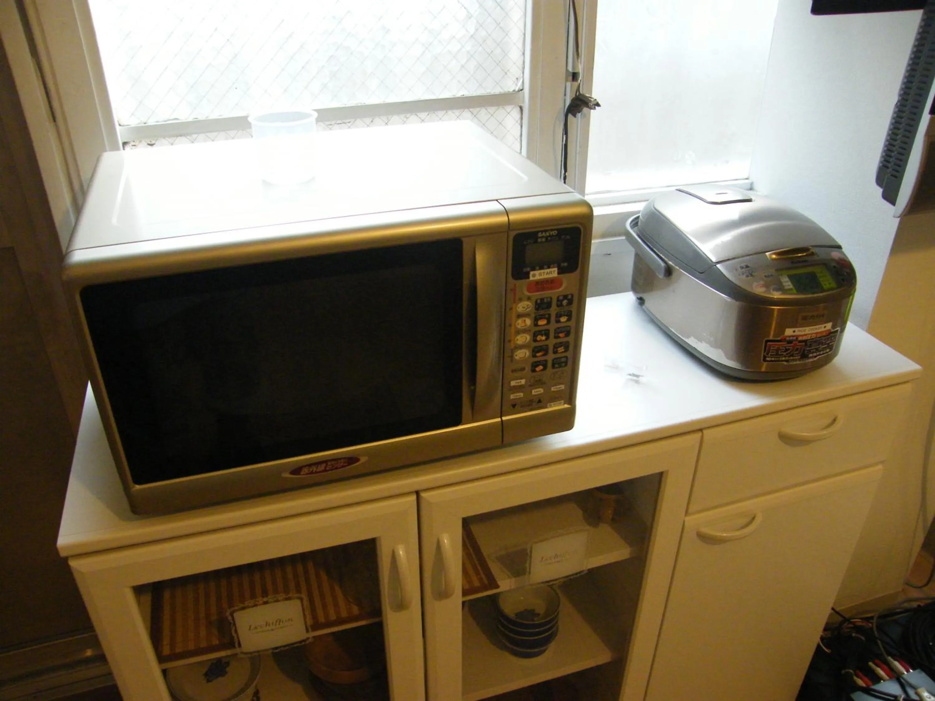 Kitchen or kitchenette in Hostel Q